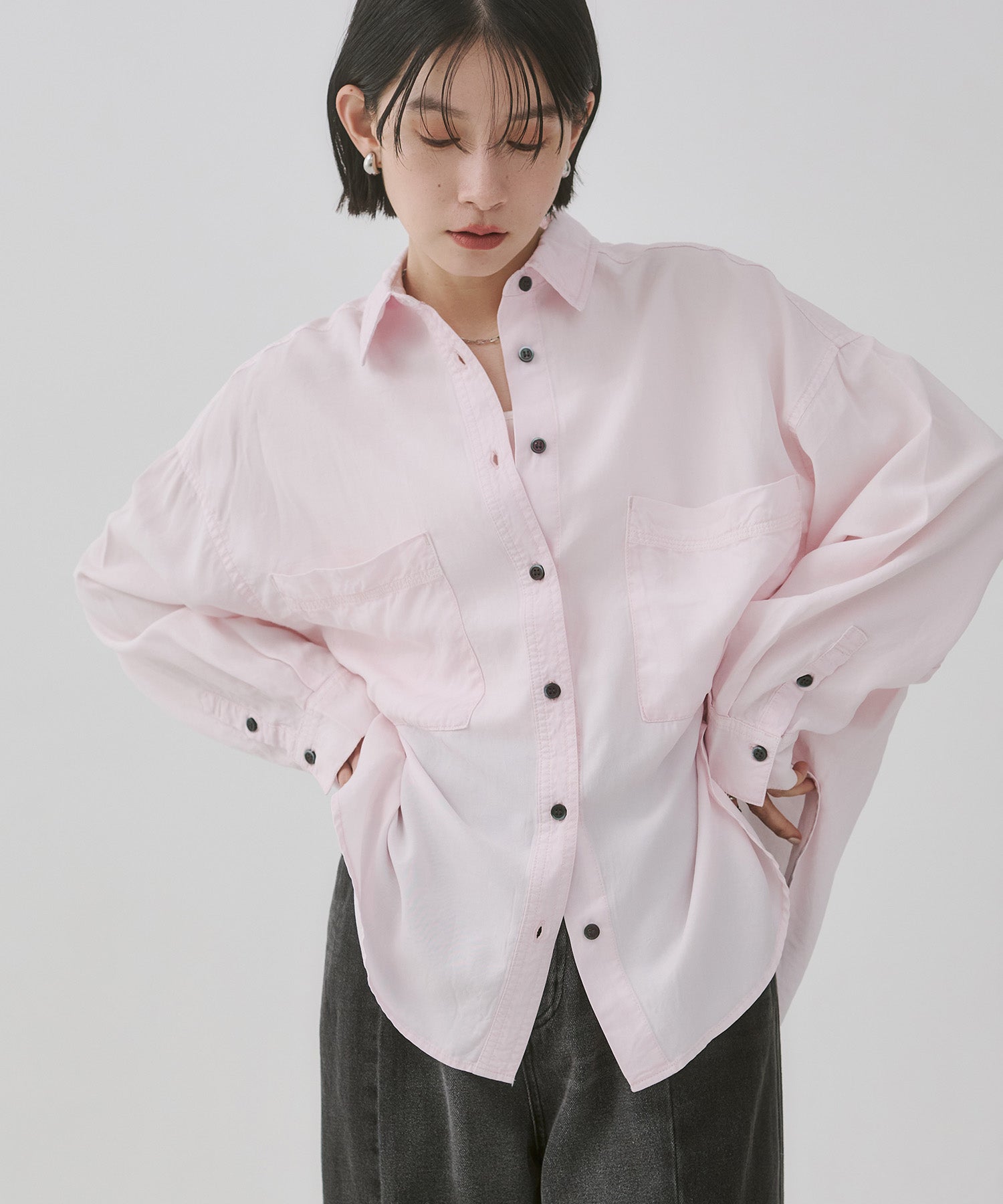 TENCEL DENIM OVERSHIRT