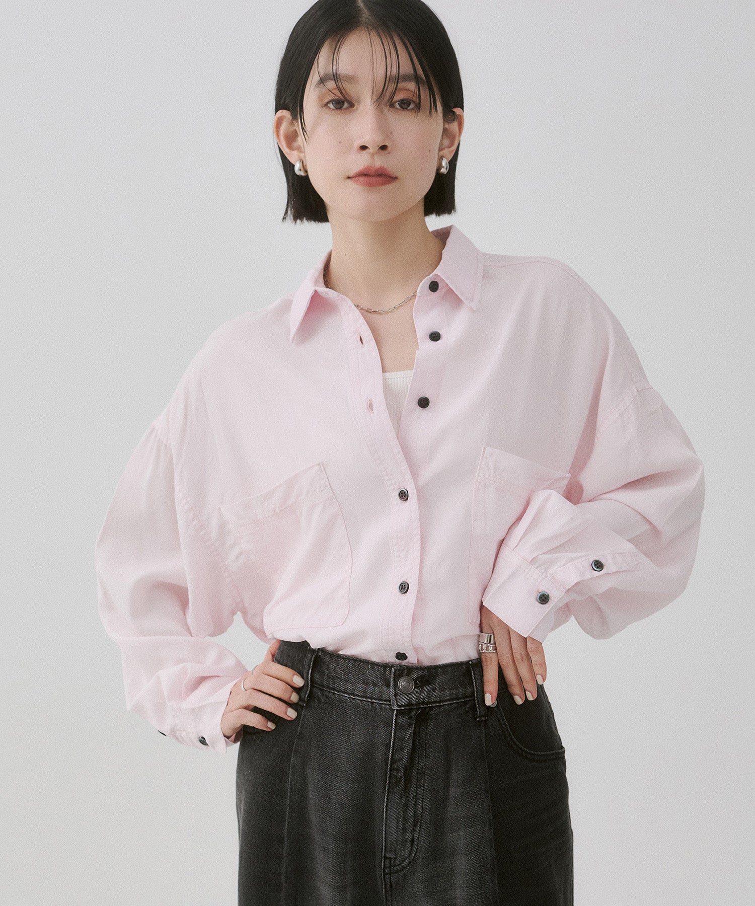 TENCEL DENIM OVERSHIRT