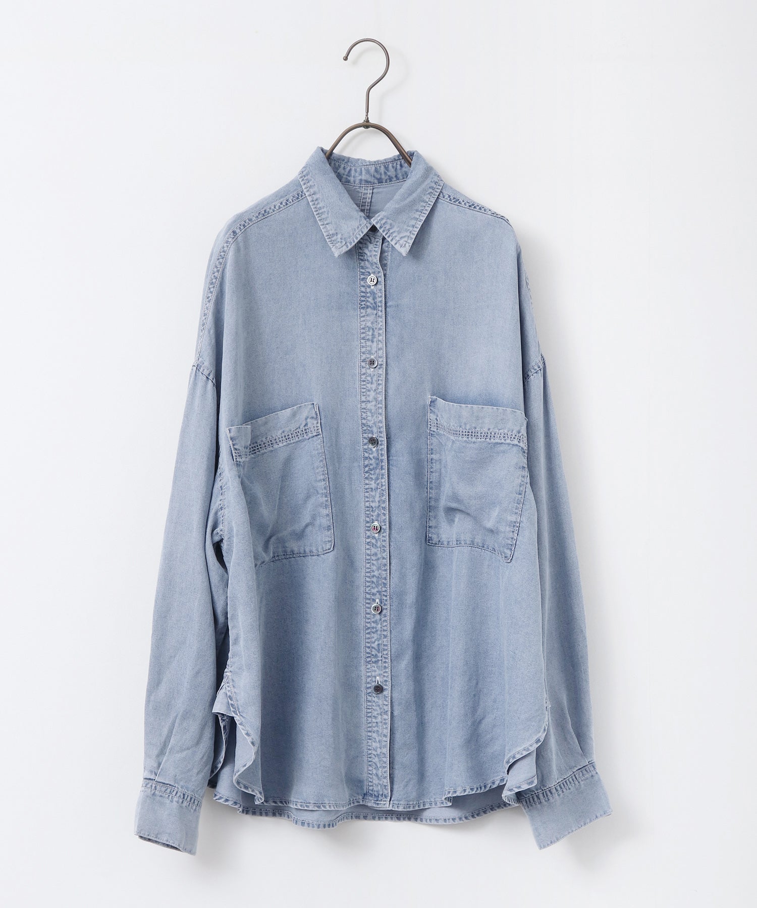TENCEL DENIM OVERSHIRT