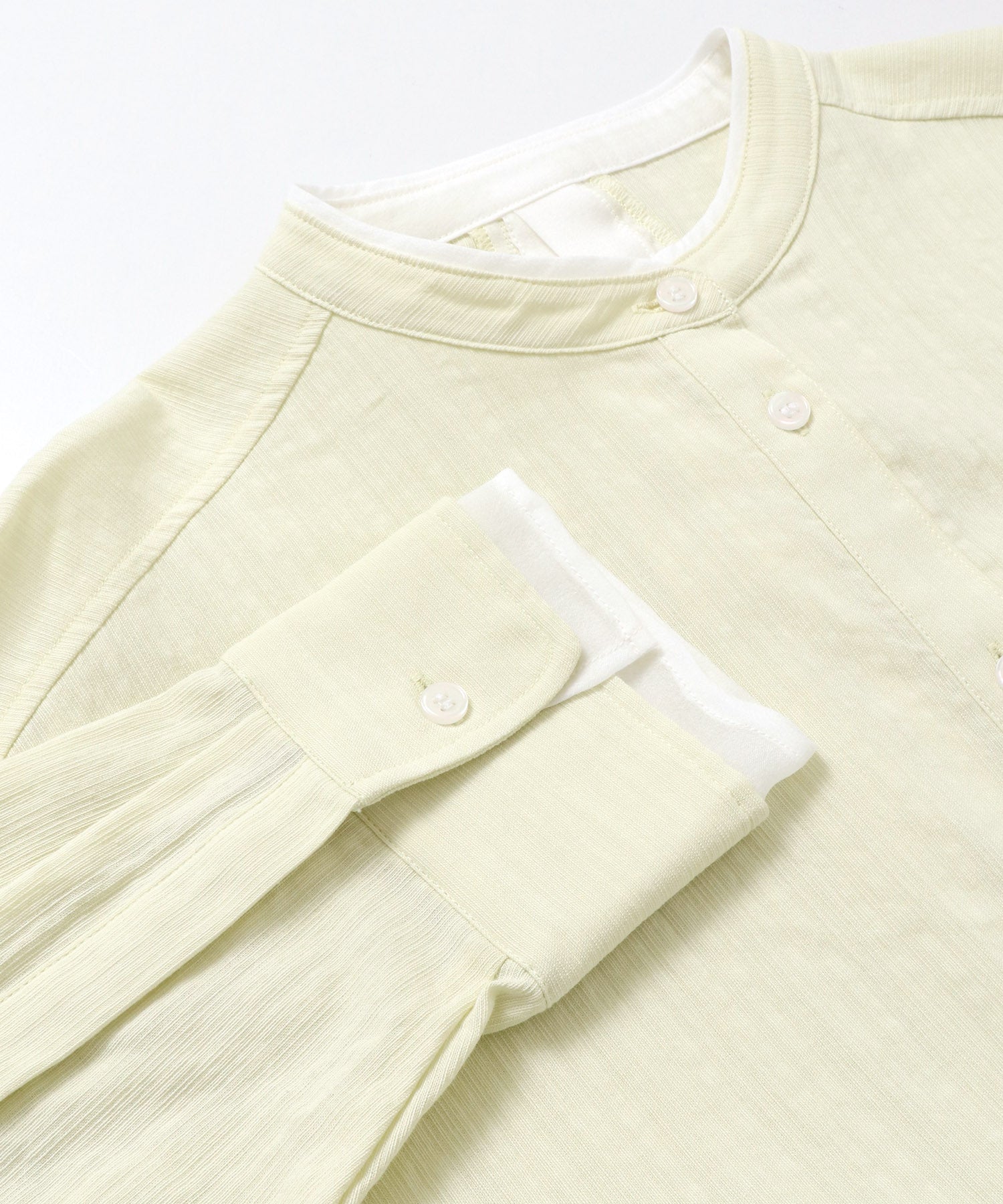 SPRING SLUB SHEER DOCKING SHIRT
