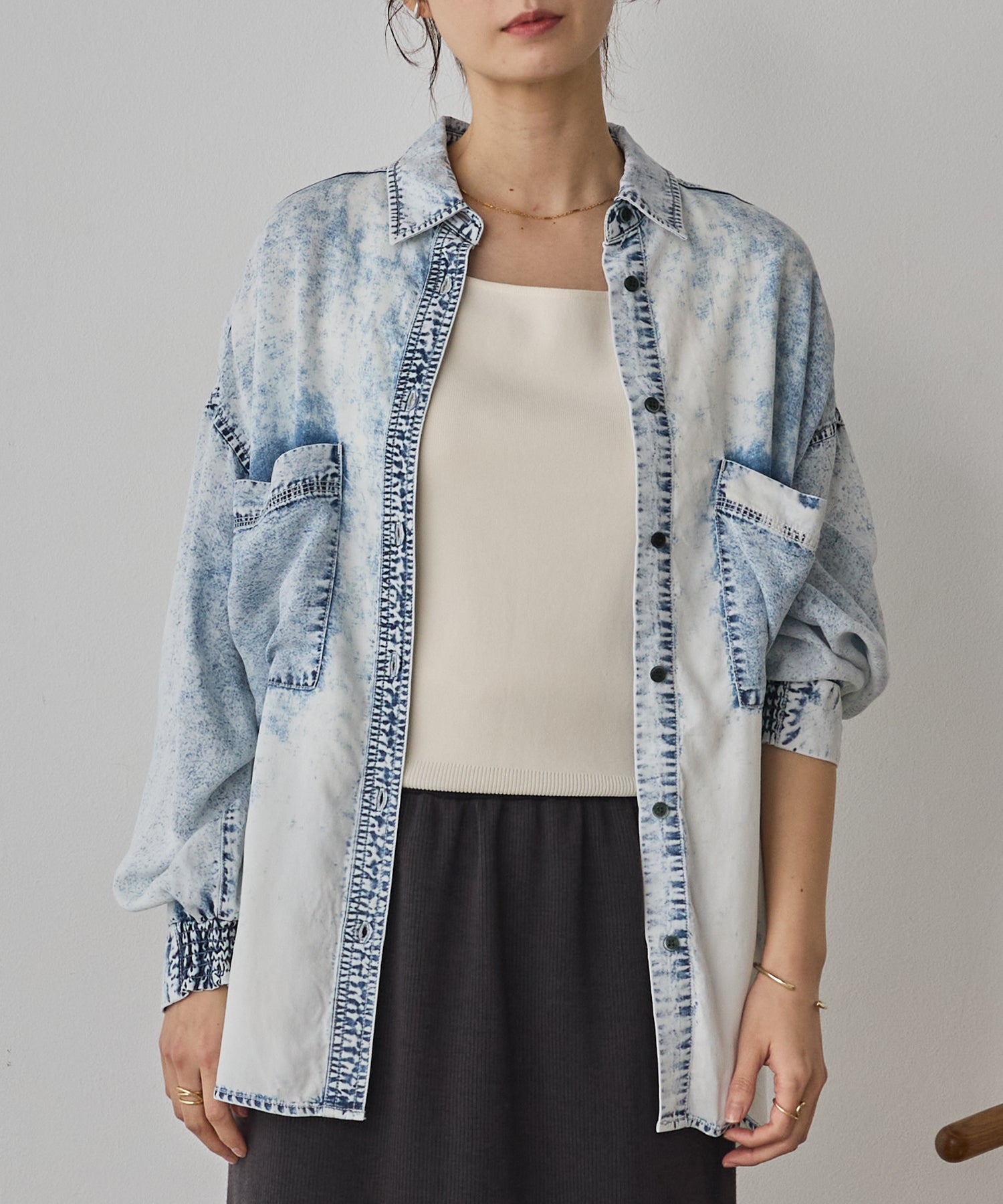 TENCEL DENIM OVERSHIRT