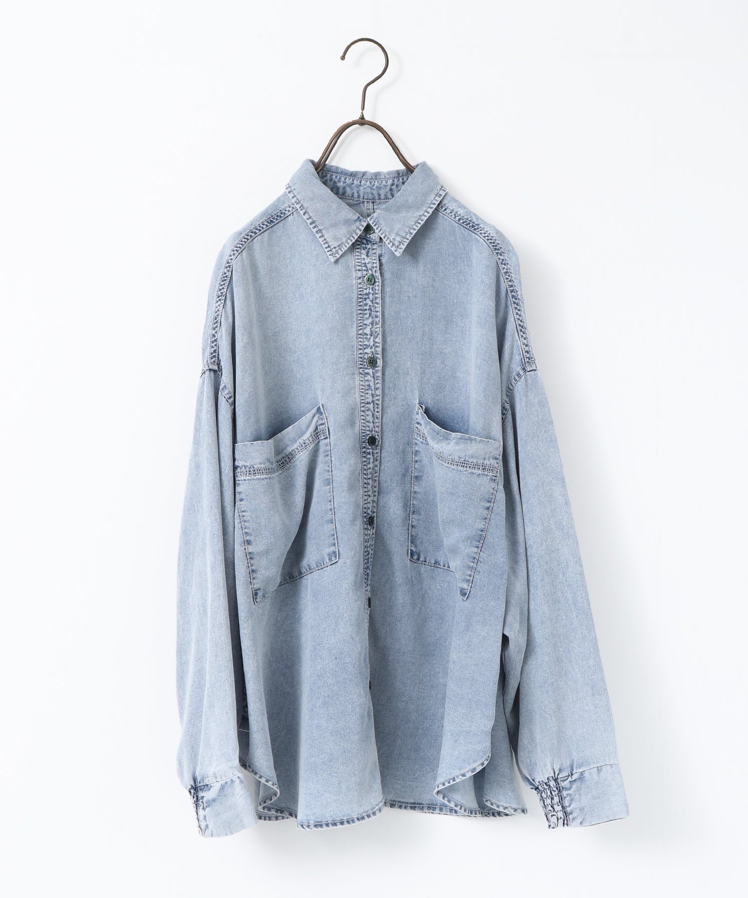 TENCEL DENIM OVERSHIRT
