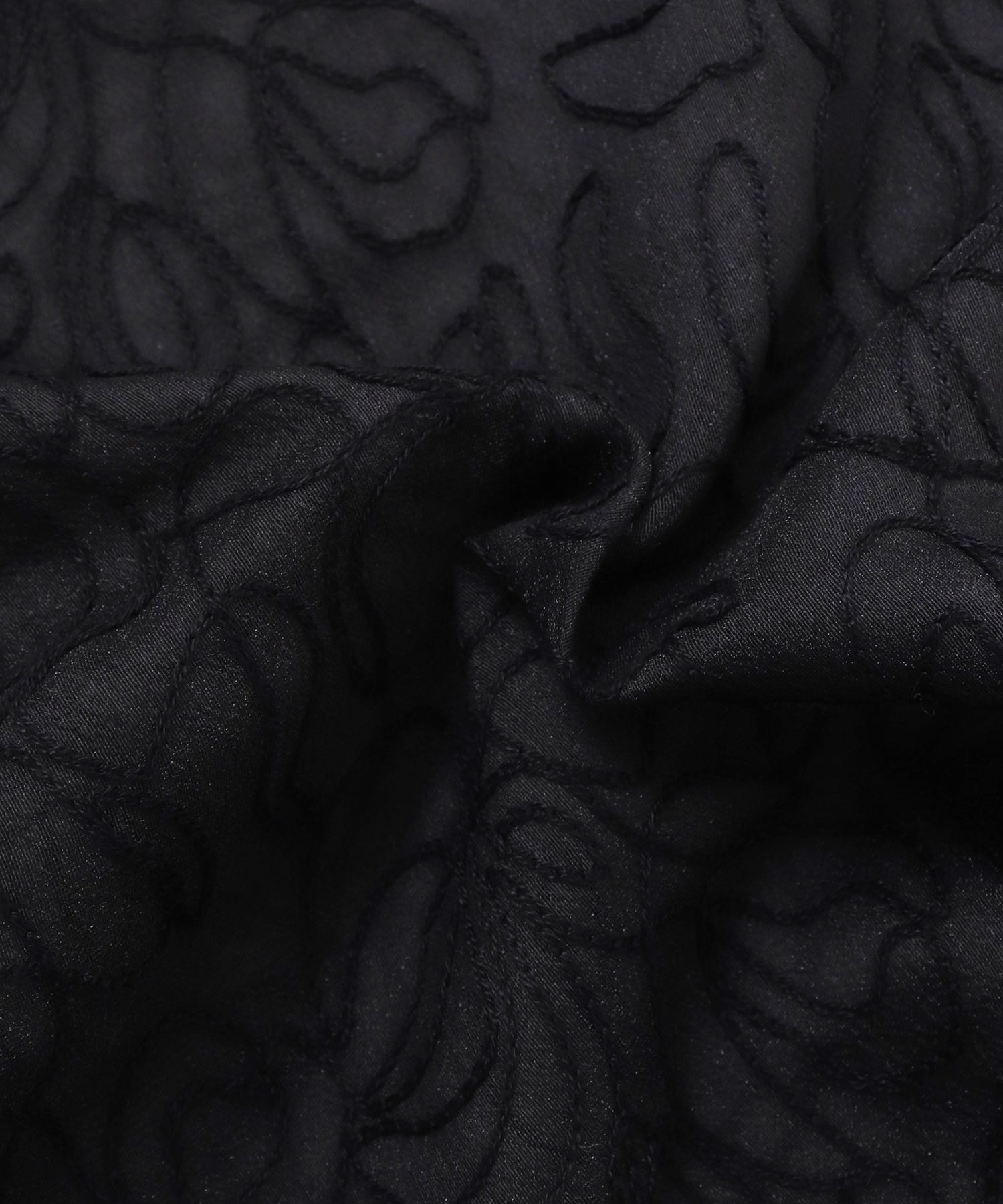 SHEER EMBROIDERED SHIRT