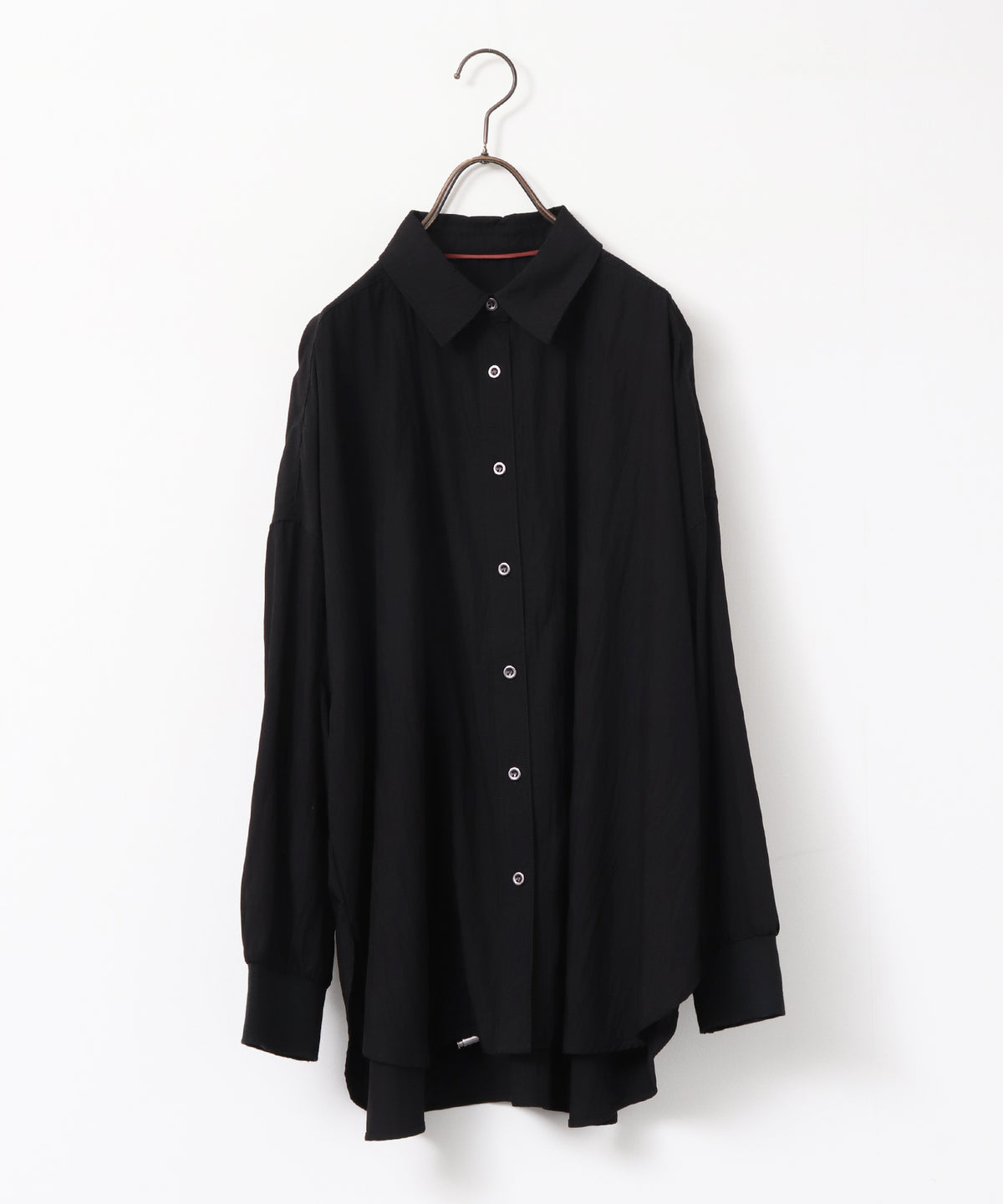 VINTAGE BROADCLOTH FRILLED SHIRT-STYLE JACKET