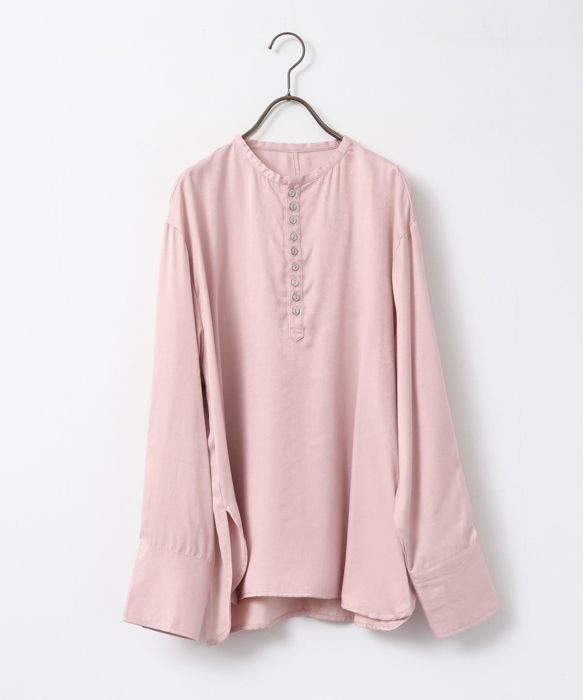 CUPRA-LIKE HENLEY-NECK SHIRT