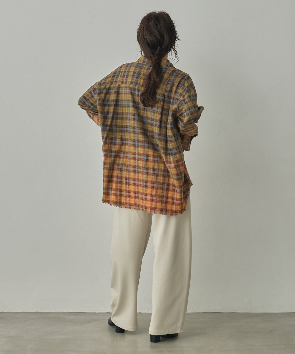 CHECKED GRADIENT SHIRT