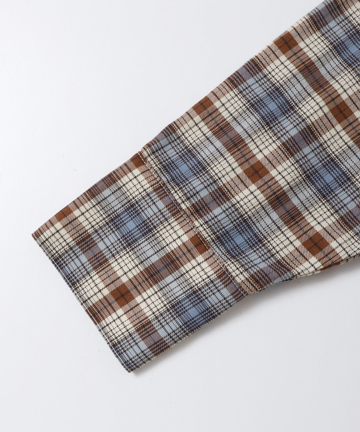 CHECK-FRONT SHIRT
