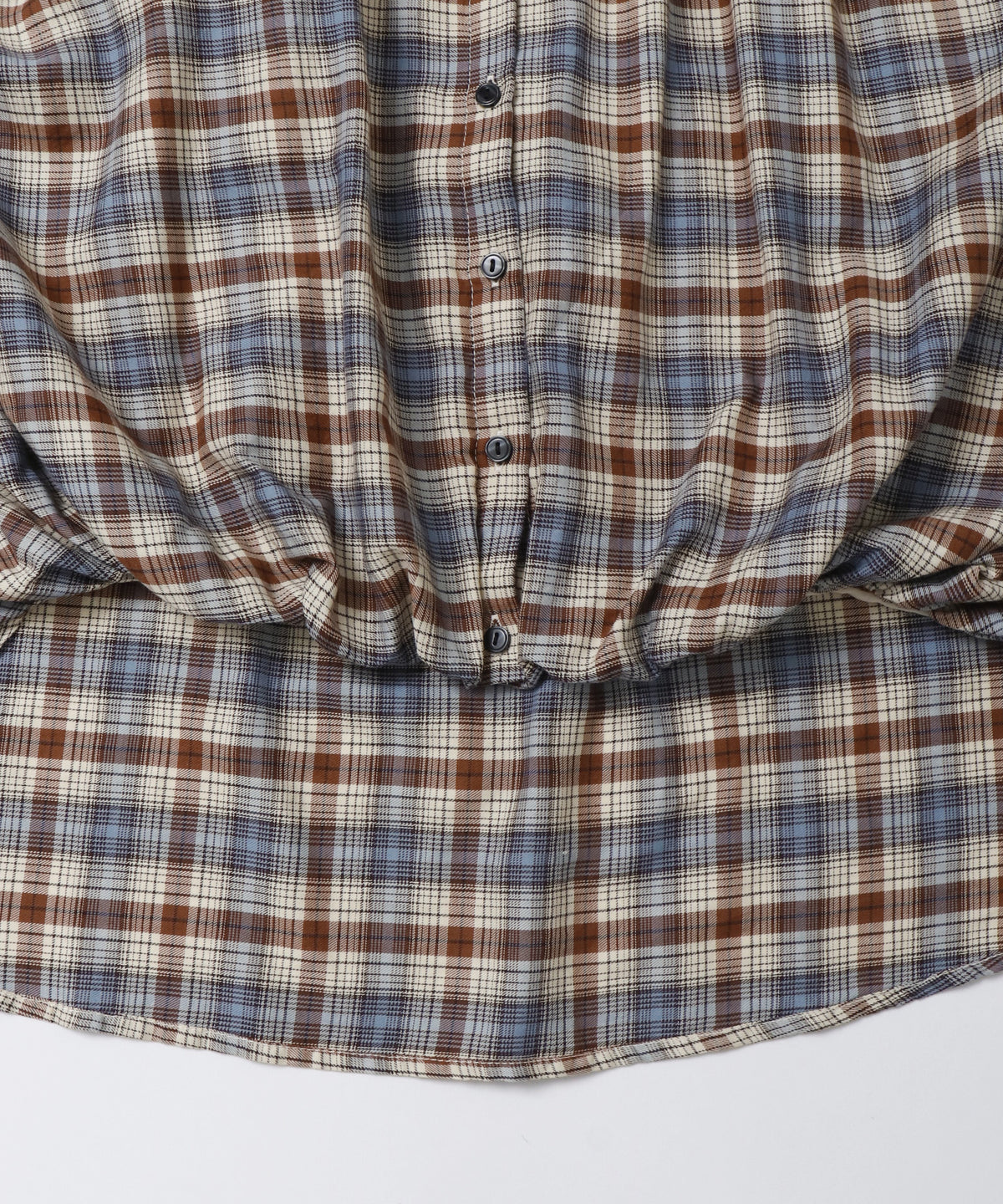 CHECK-FRONT SHIRT