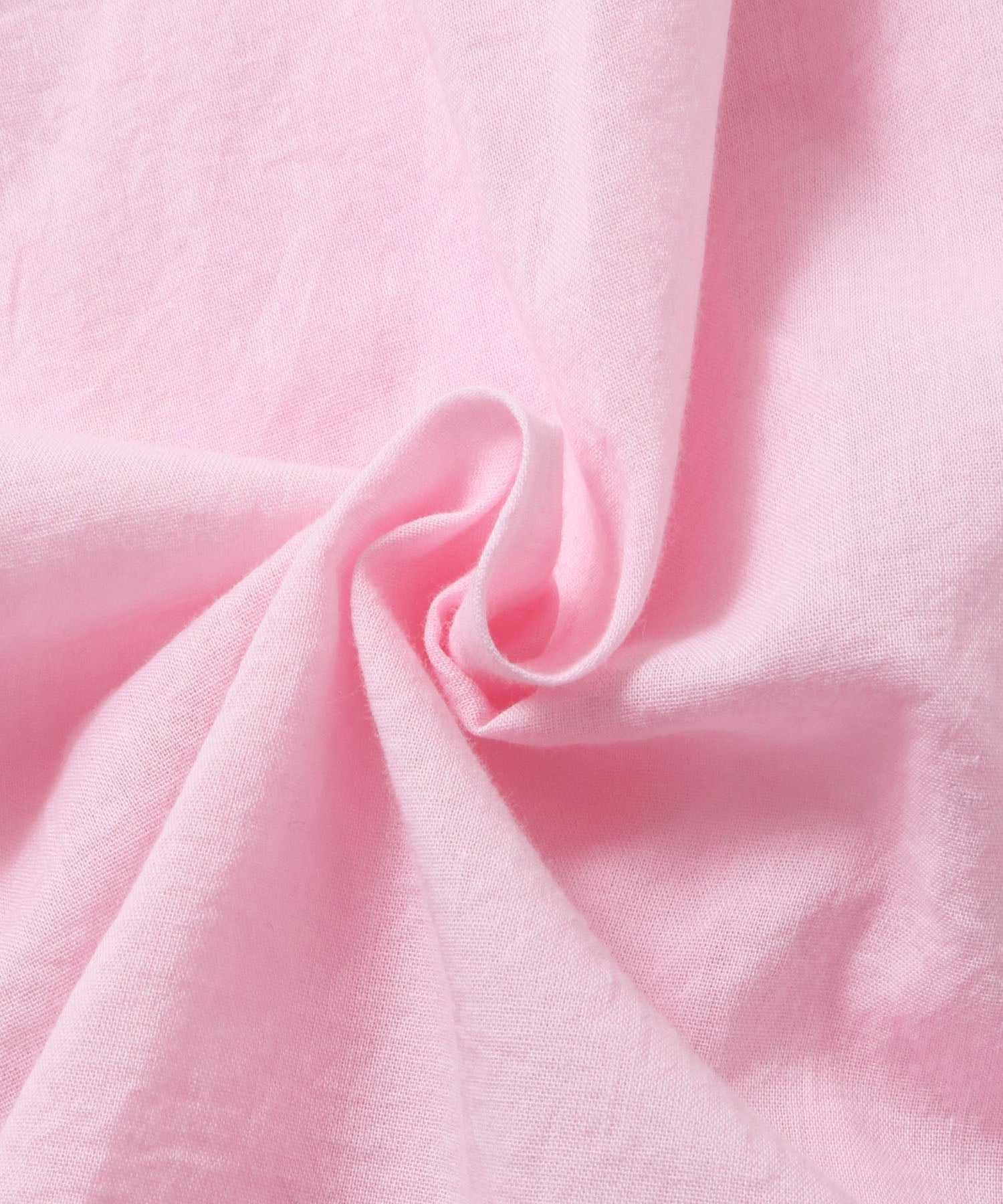 コットンボイル 七分袖シャツワンピース