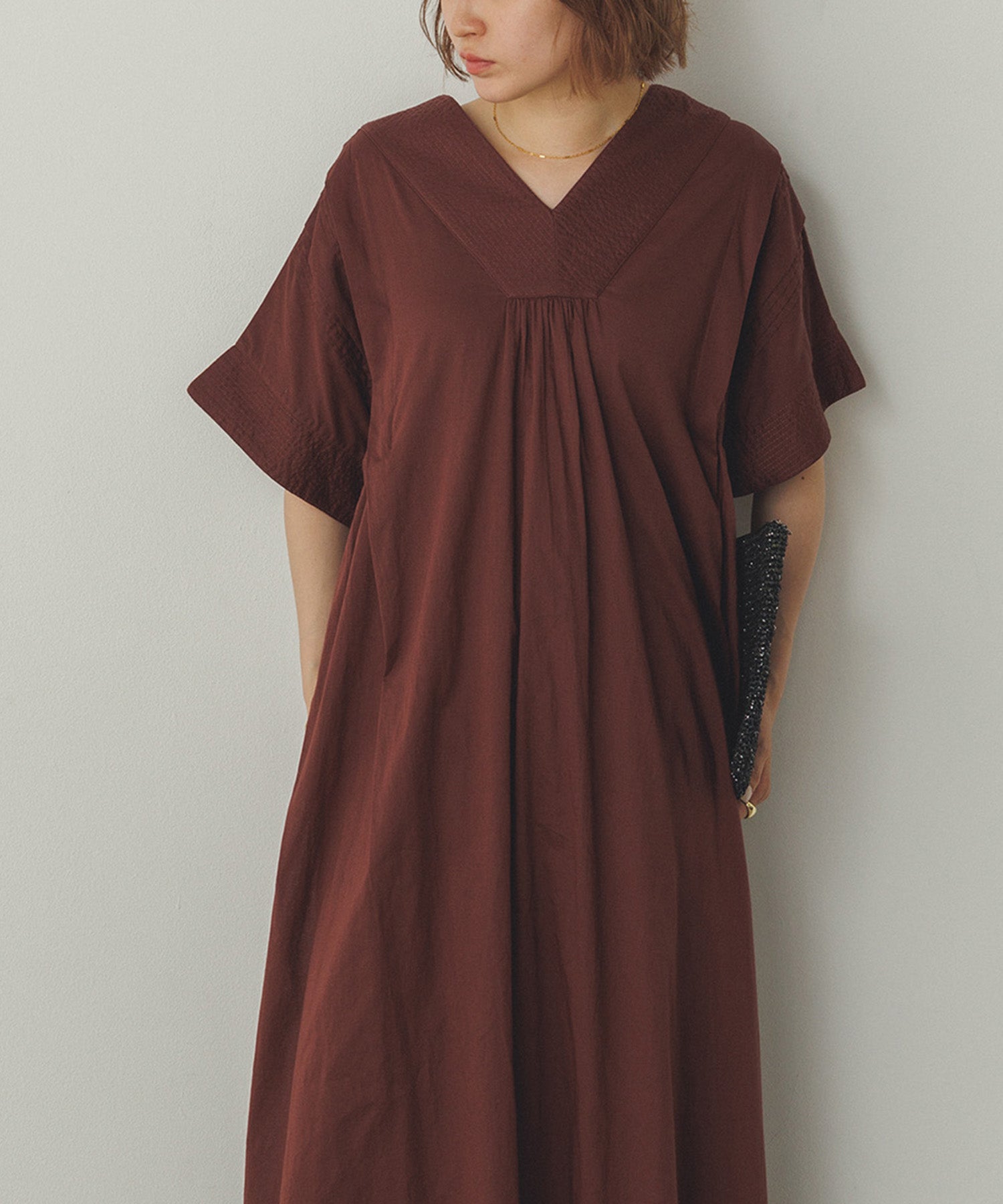 カフタン風 ワンピース