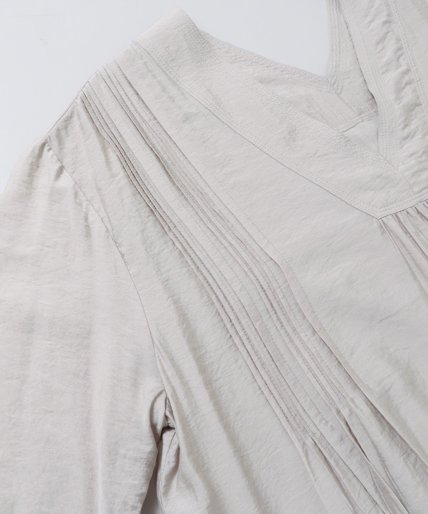 THREE-QUARTER SLEEVES KAFTAN-STYLE DRESS