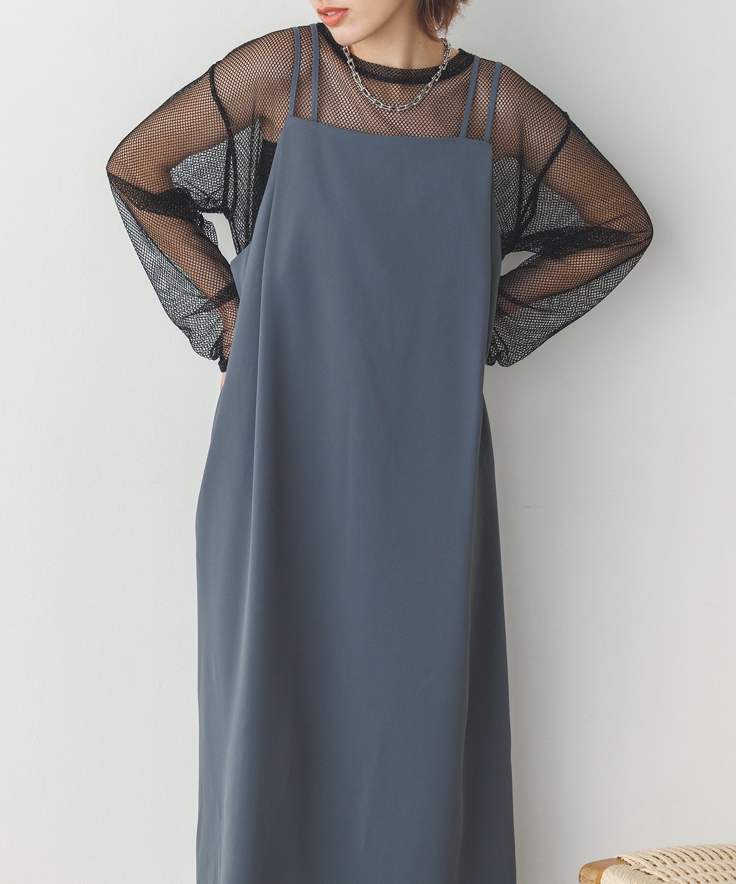 【WEB限定/別注】無地キャミワンピース