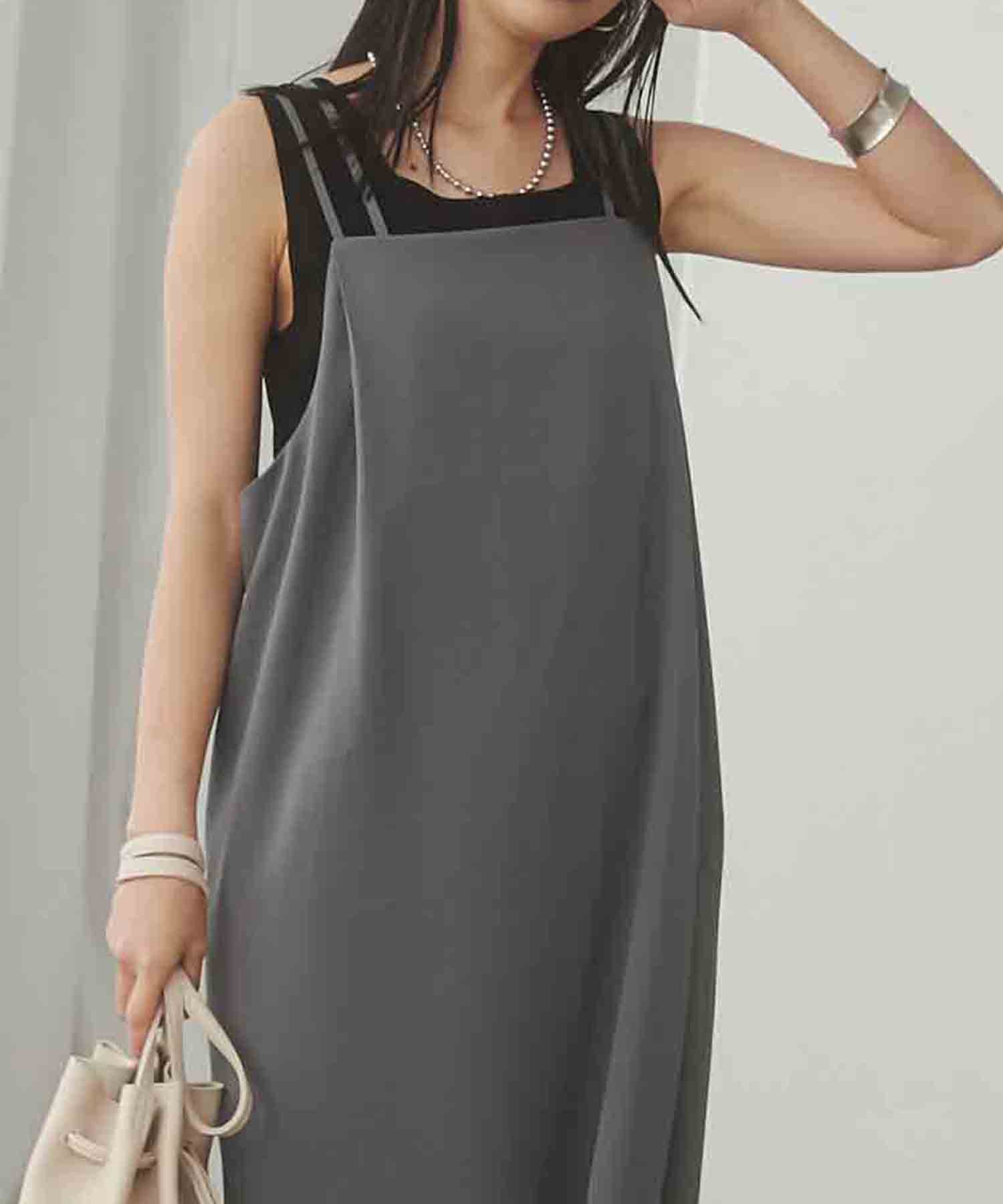 【WEB限定/別注】無地キャミワンピース