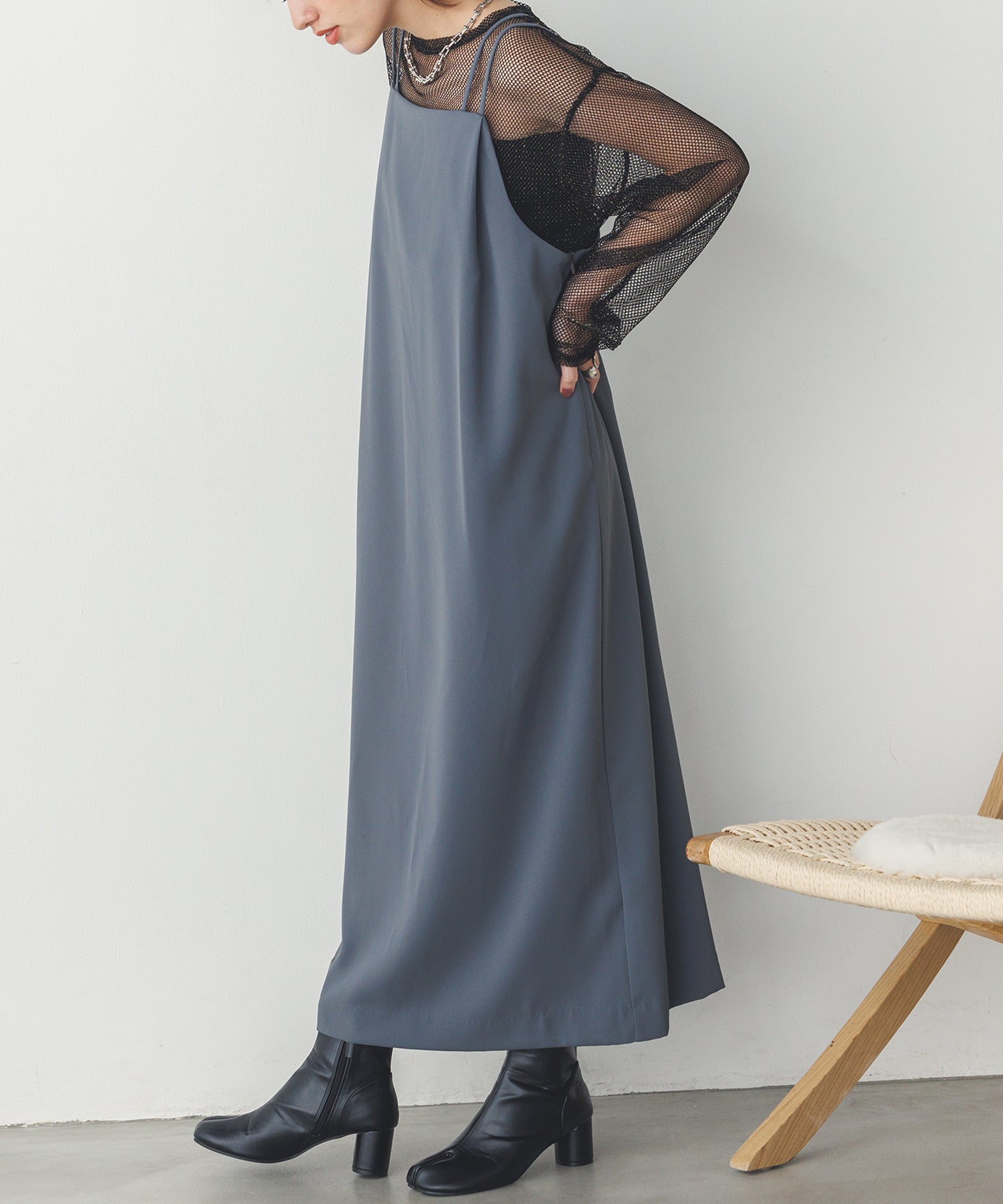 【WEB限定/別注】無地キャミワンピース