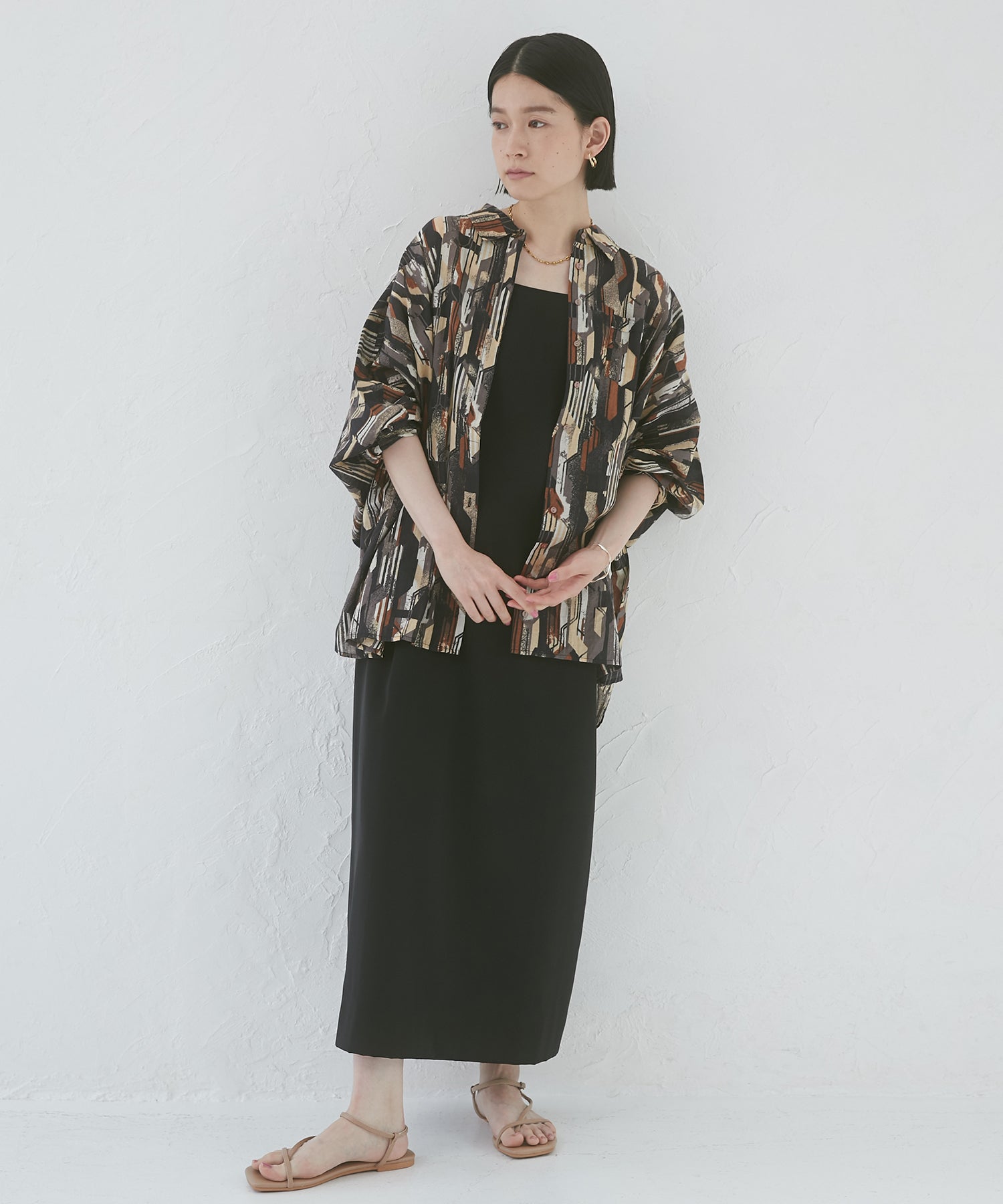 【WEB限定/別注】無地キャミワンピース