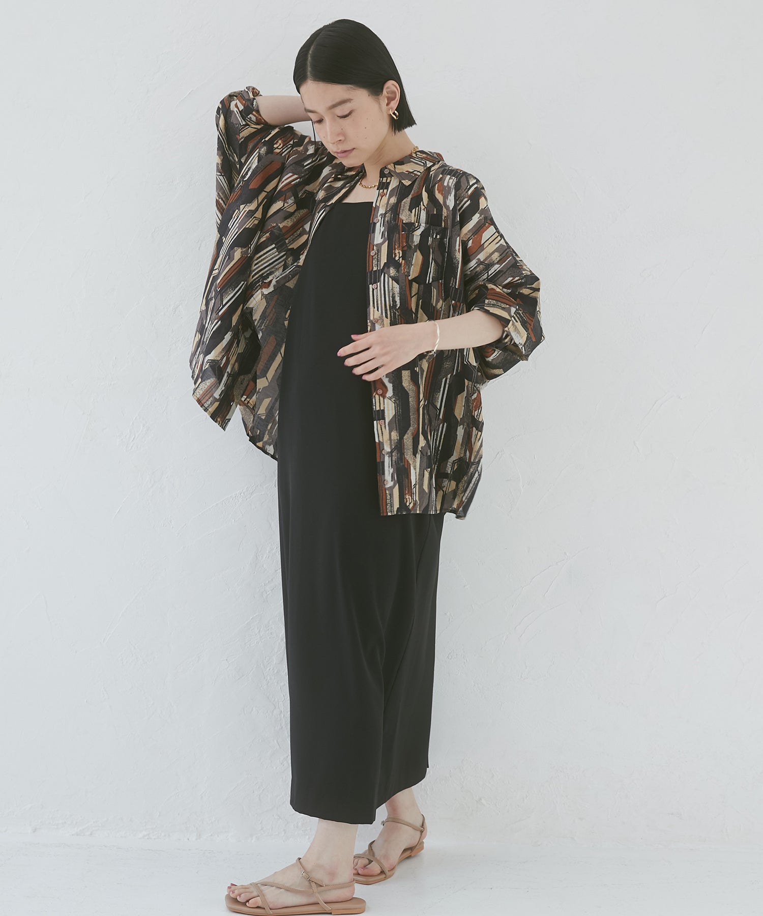 【WEB限定/別注】無地キャミワンピース