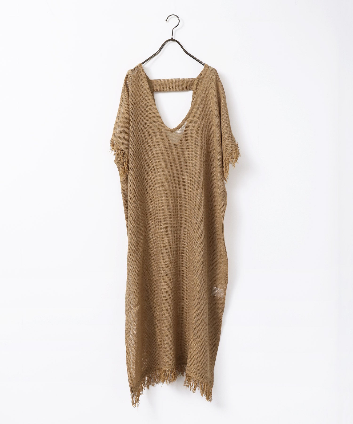 メッシュ ジレワンピース