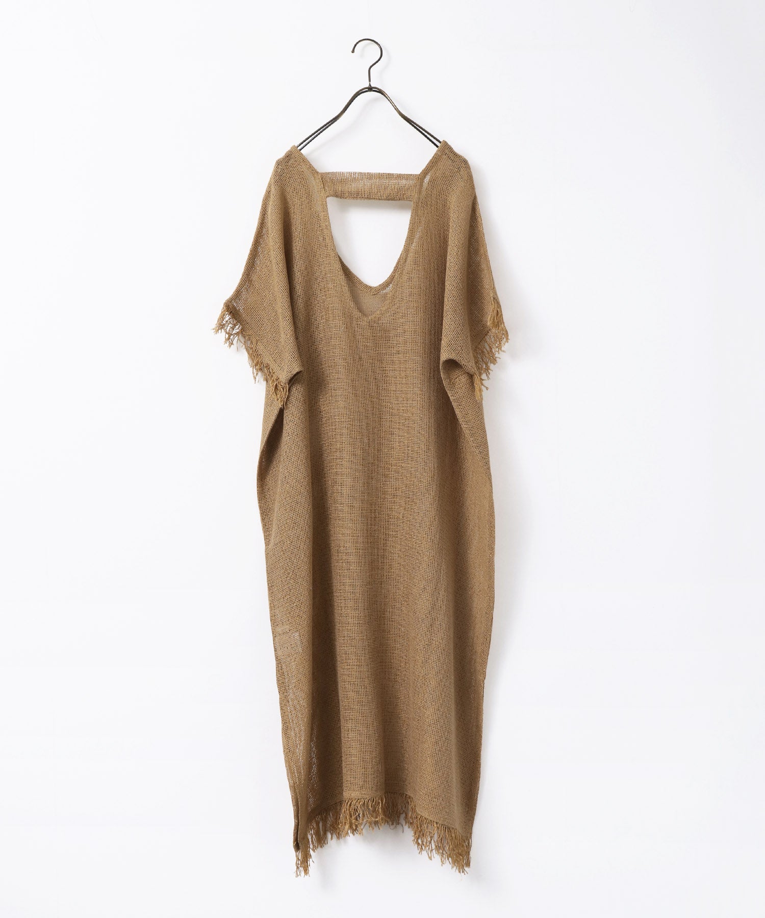 メッシュ ジレワンピース