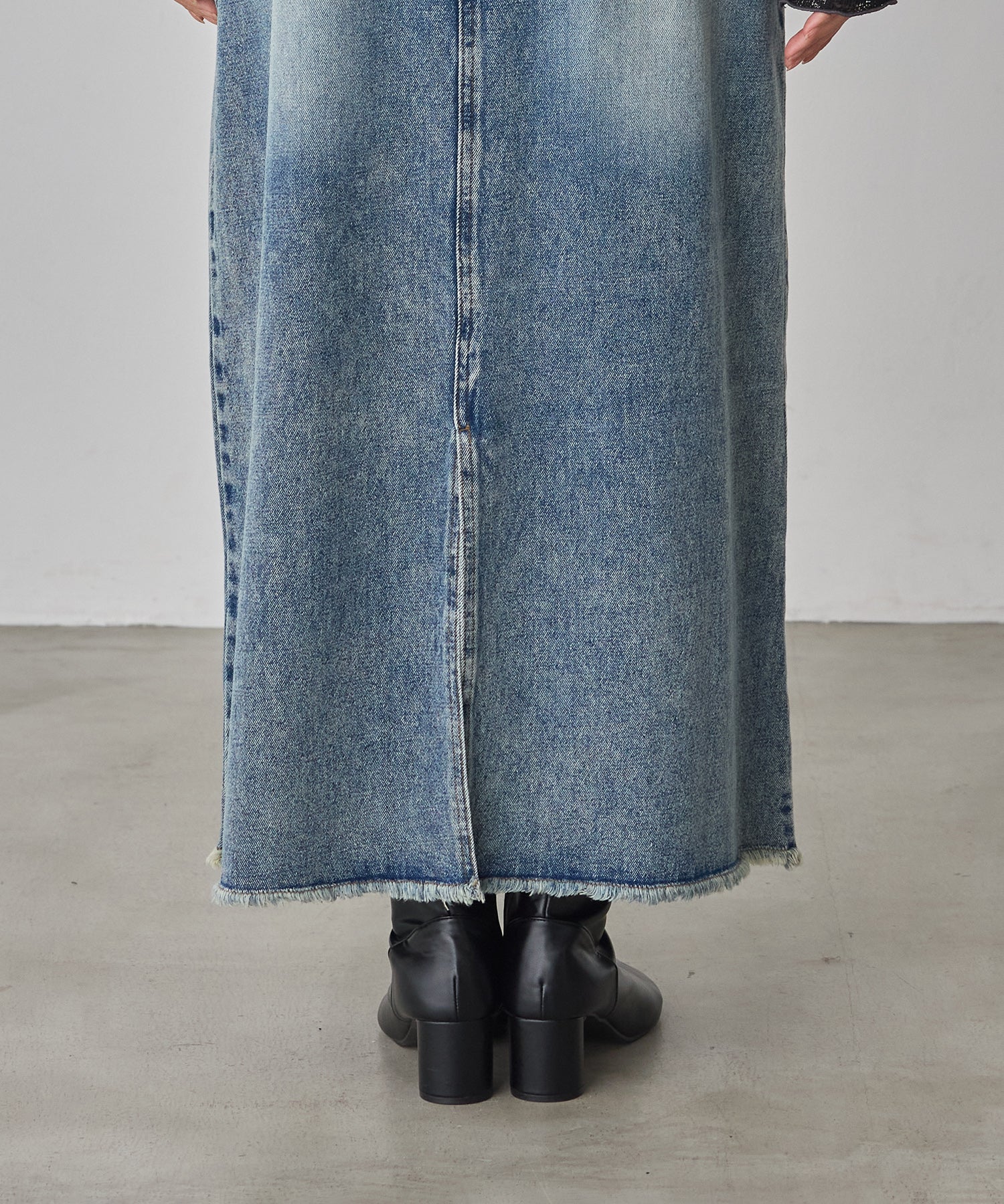 デニム/ツイル ジャンパースカート