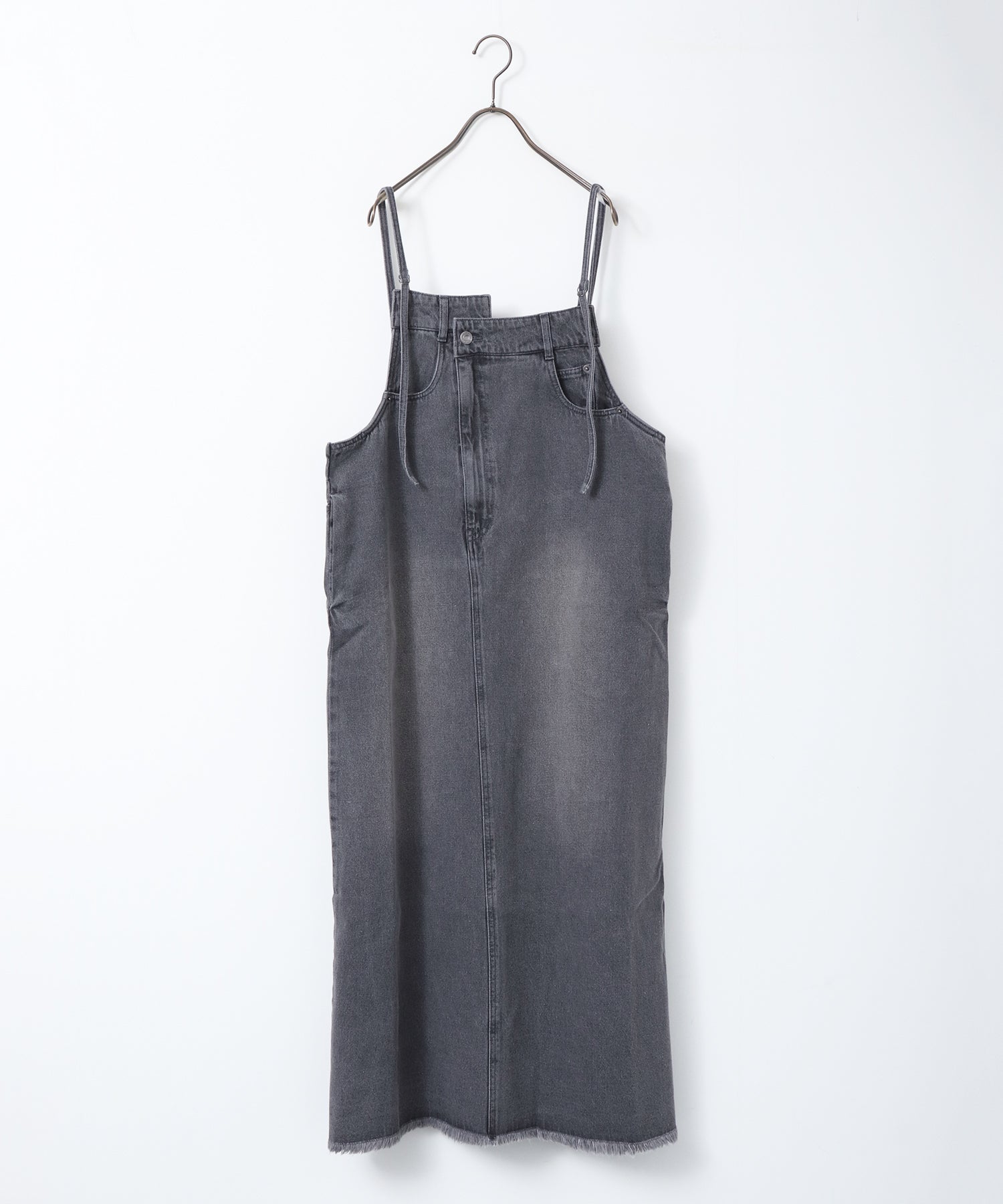 デニム/ツイル ジャンパースカート