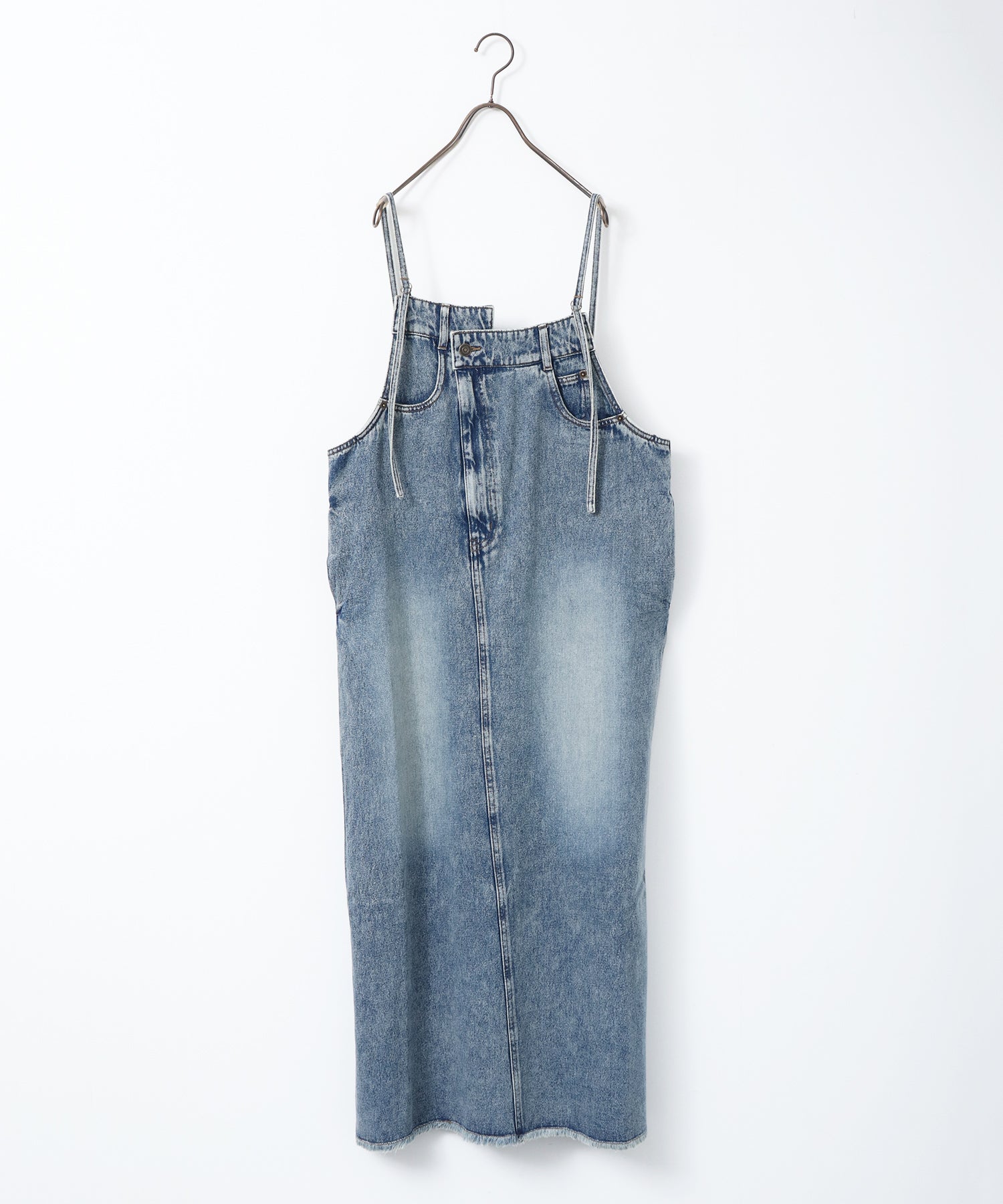 デニム/ツイル ジャンパースカート