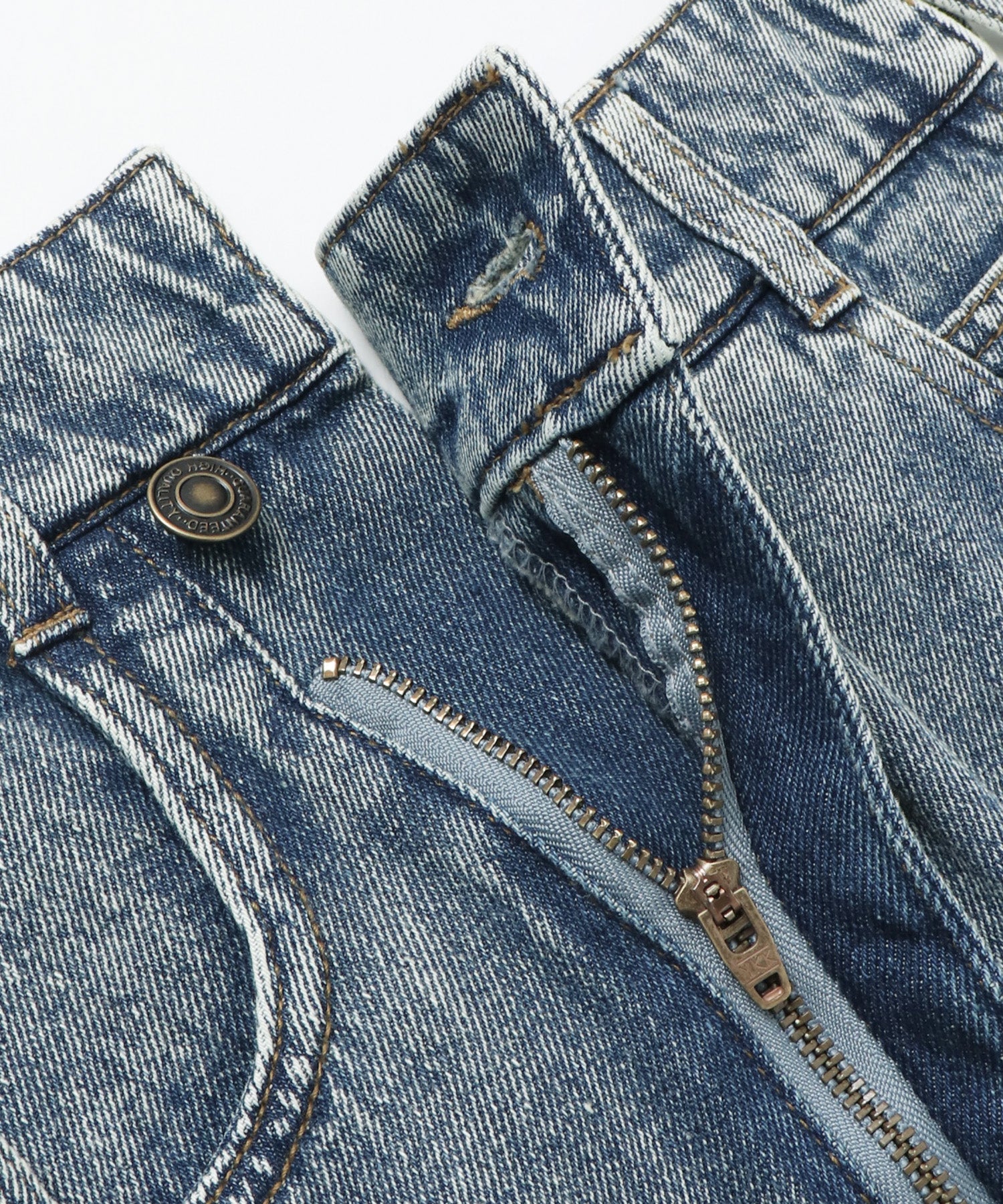 デニム/ツイル ジャンパースカート