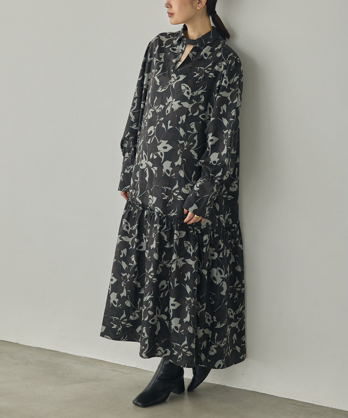 GEORGETTE PRINTED ONE-PIECE