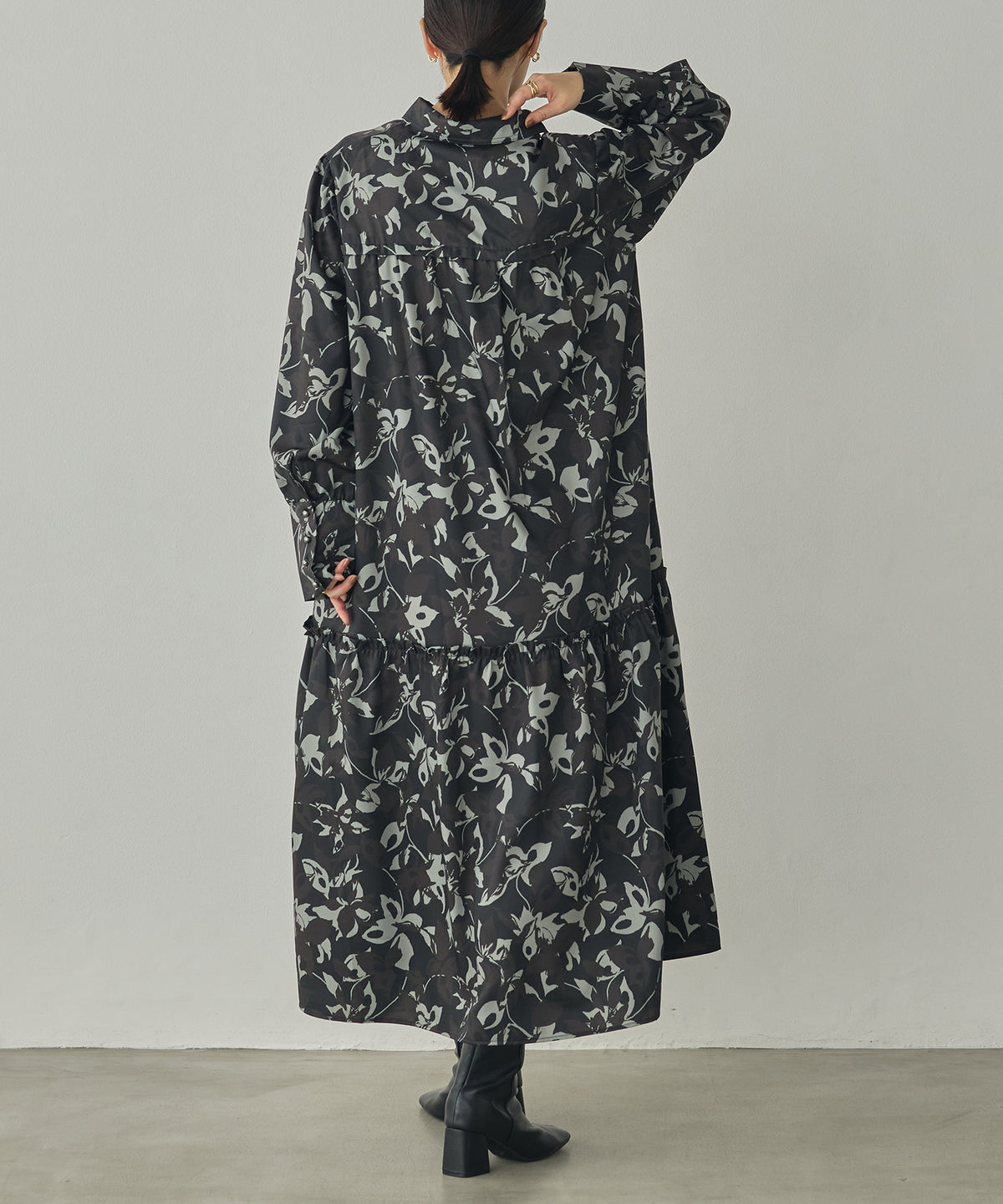 GEORGETTE PRINTED ONE-PIECE