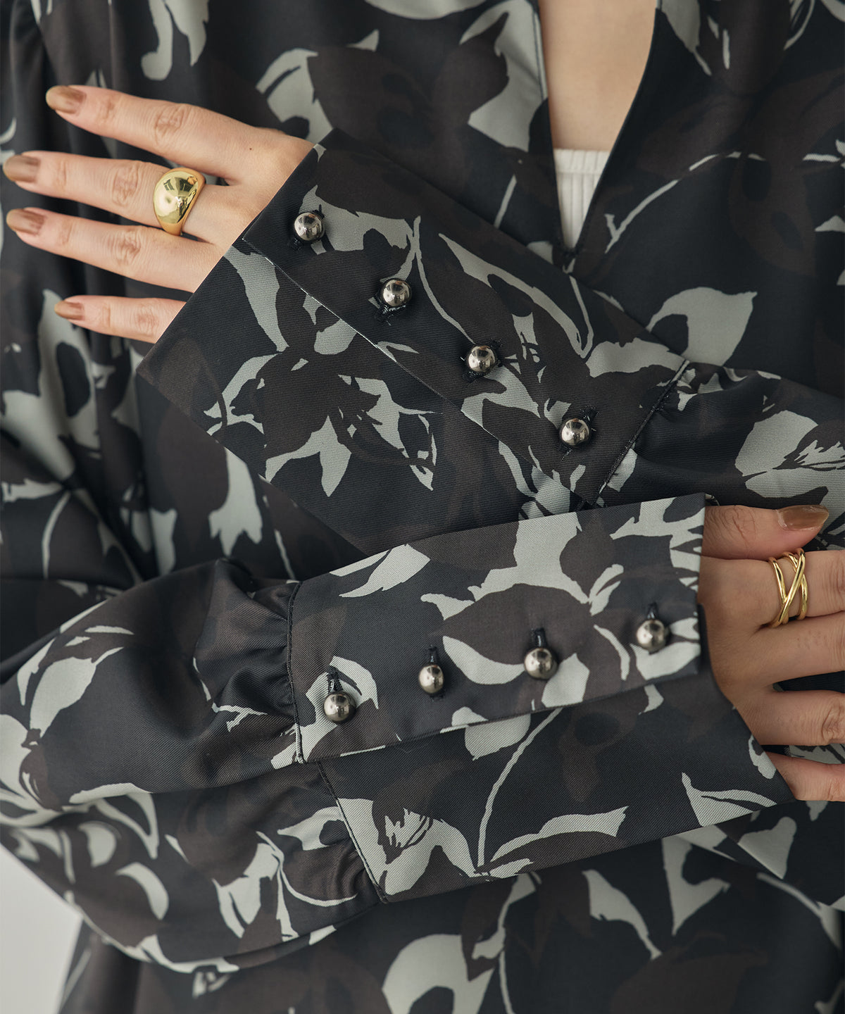 GEORGETTE PRINTED ONE-PIECE