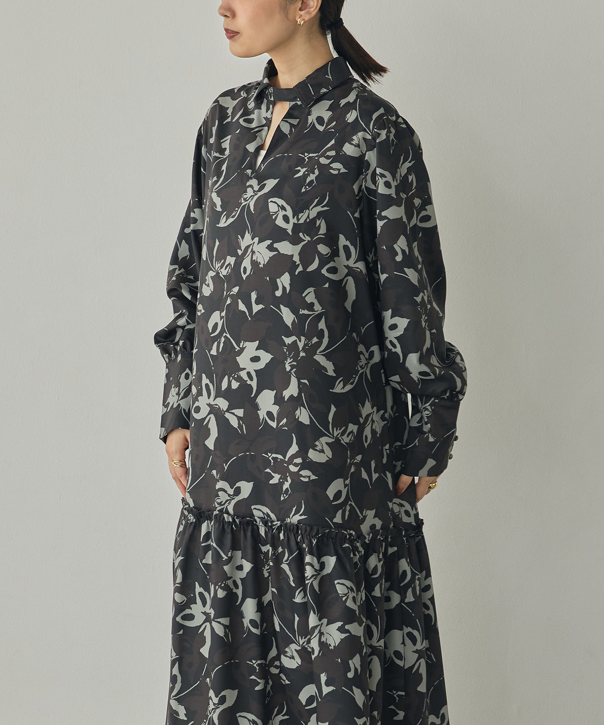 GEORGETTE PRINTED ONE-PIECE