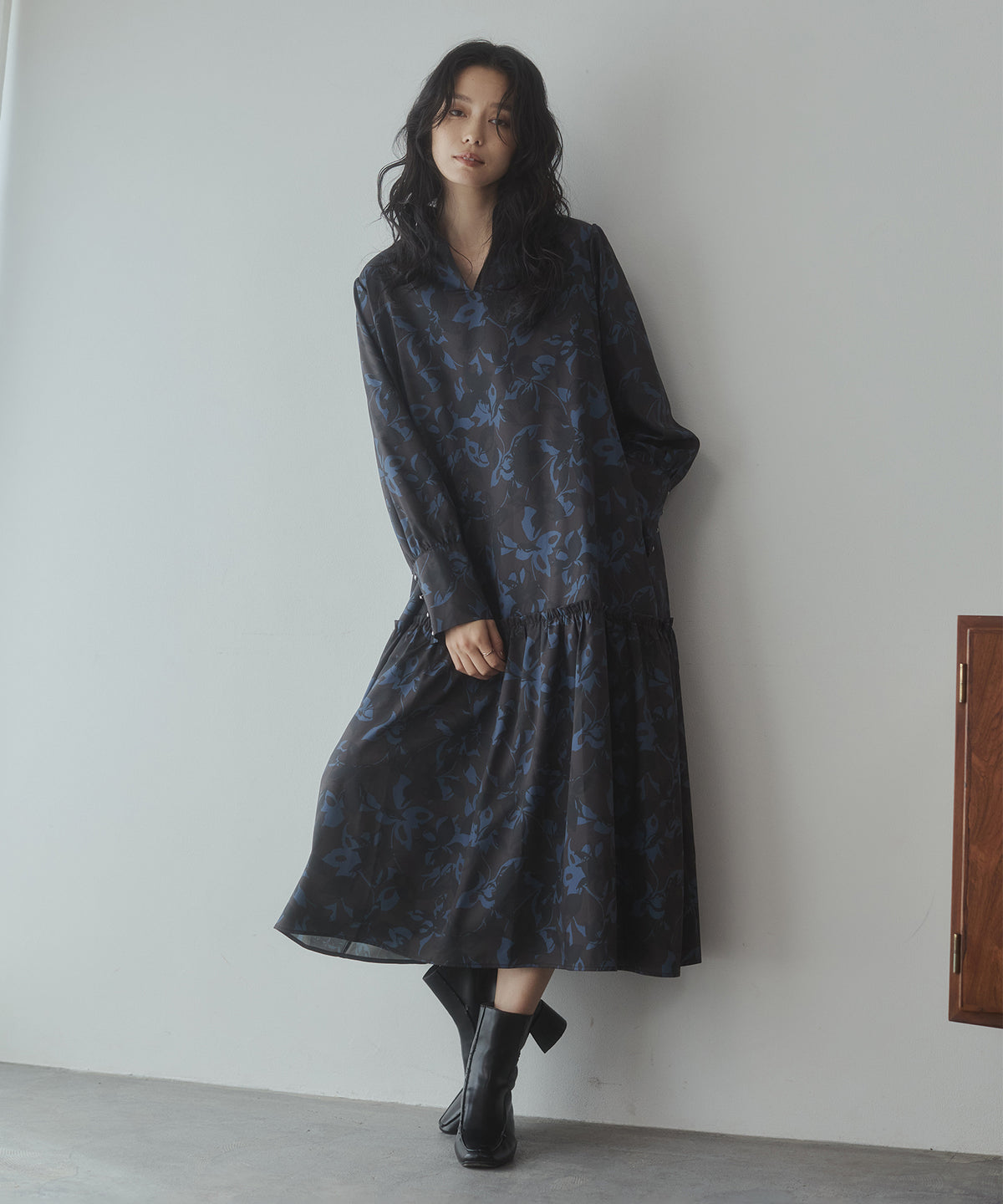 GEORGETTE PRINTED ONE-PIECE