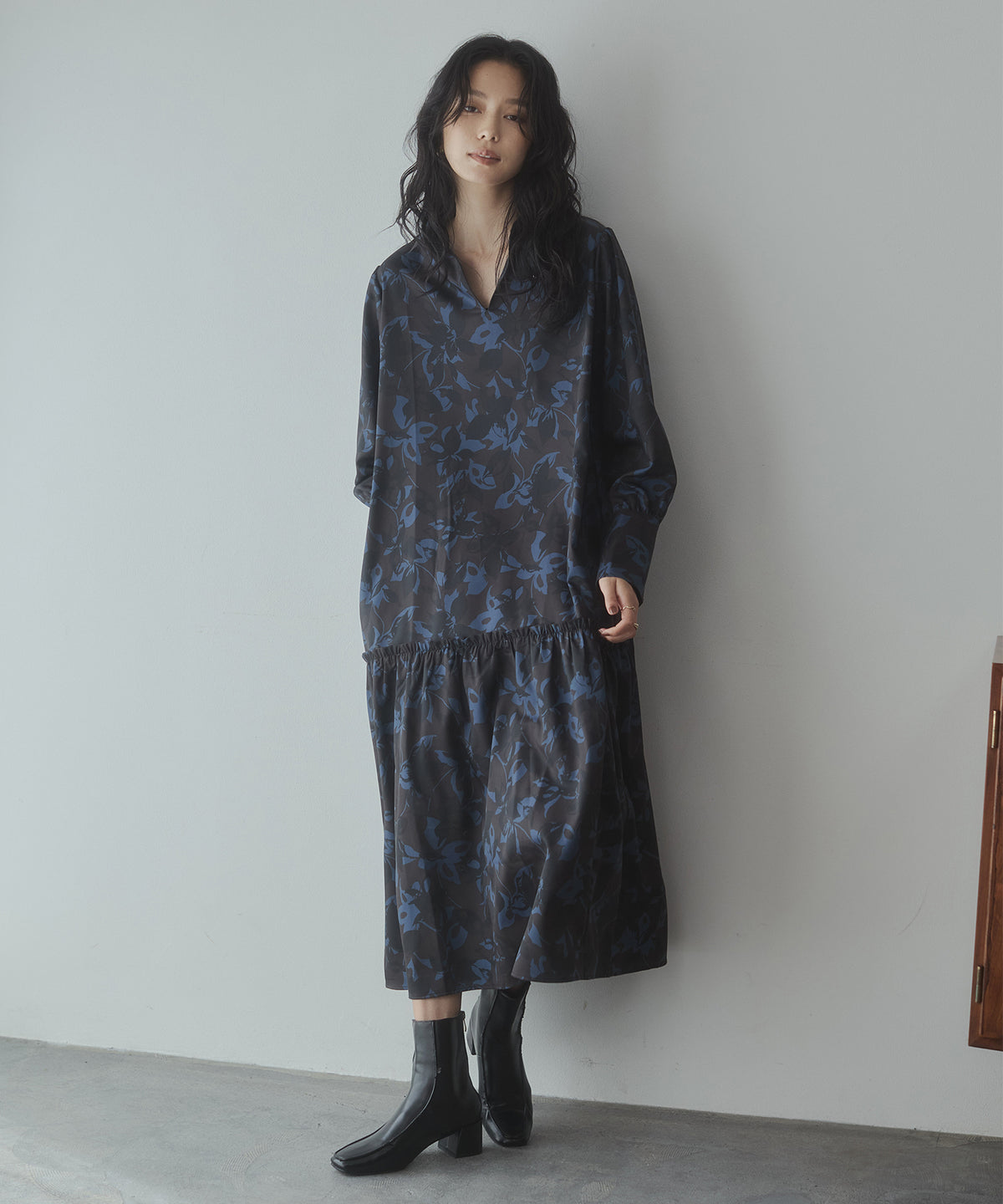 GEORGETTE PRINTED ONE-PIECE