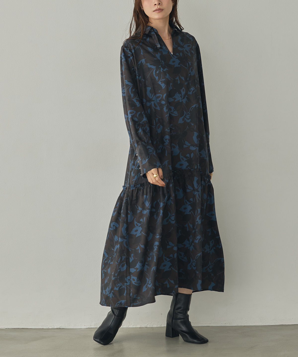 GEORGETTE PRINTED ONE-PIECE