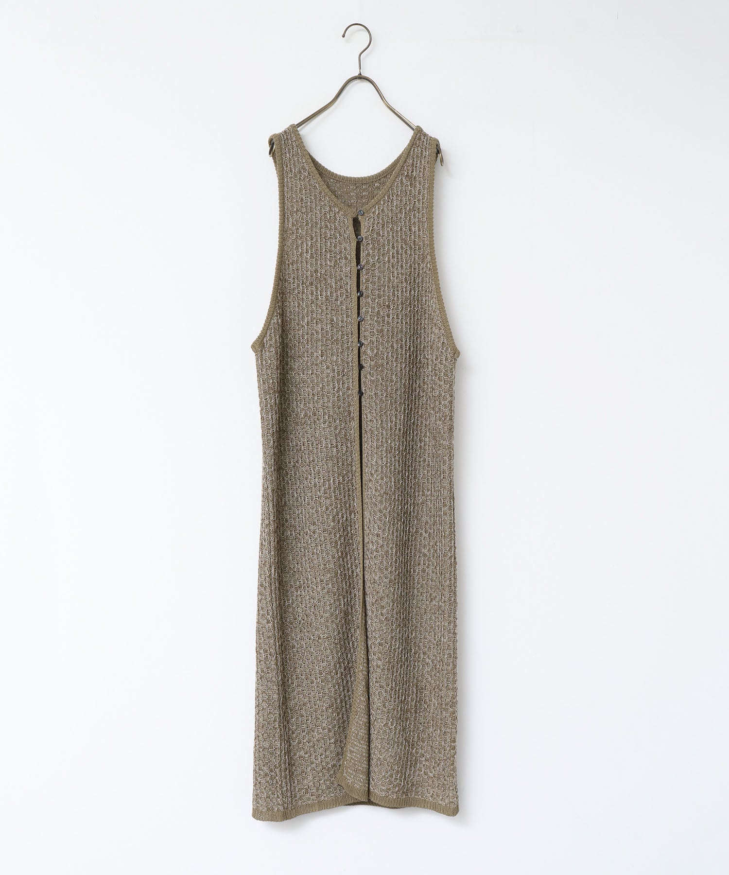 PATTERN KNITTING 2WAY ONE-PIECE