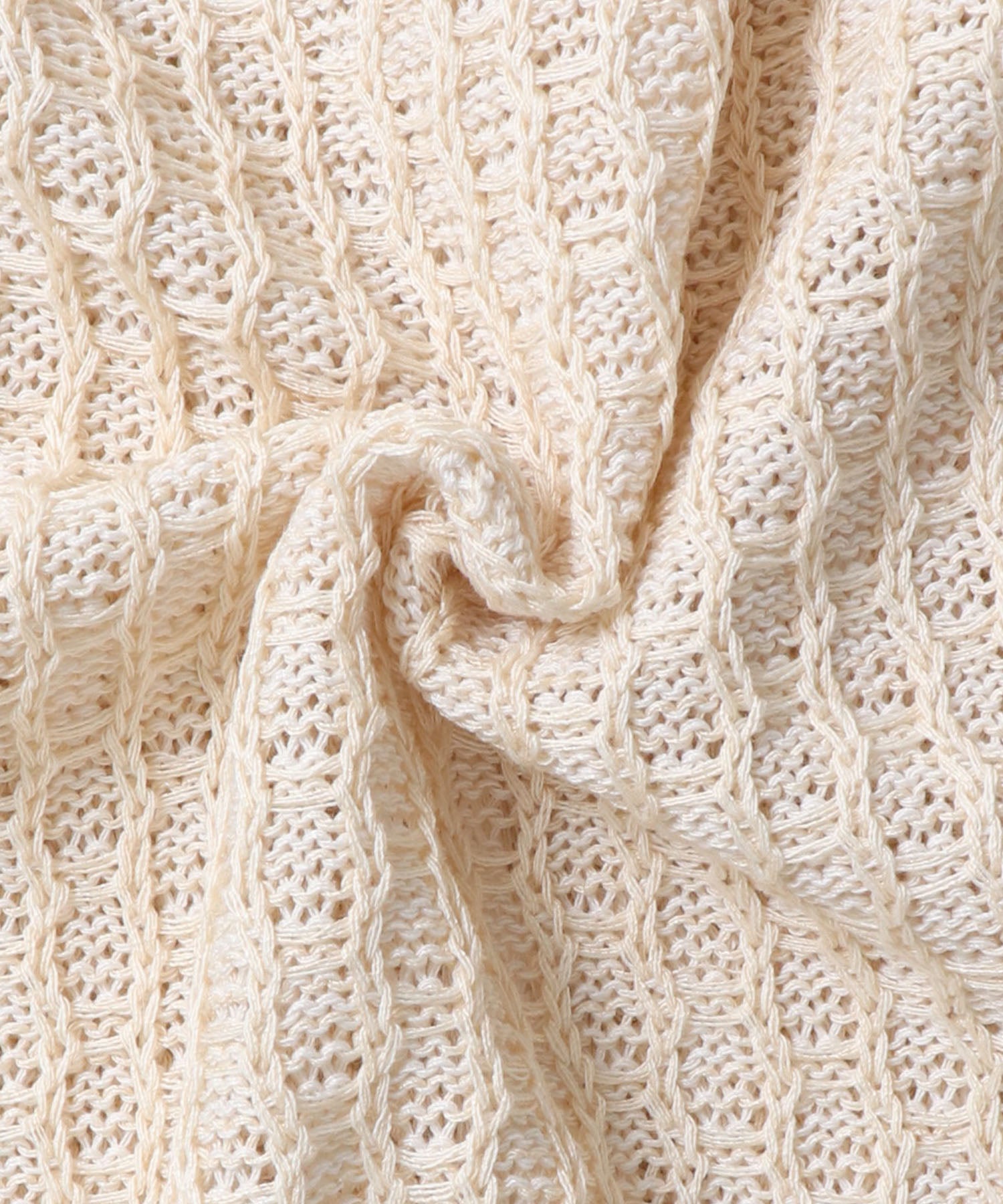 PATTERN KNITTING 2WAY ONE-PIECE