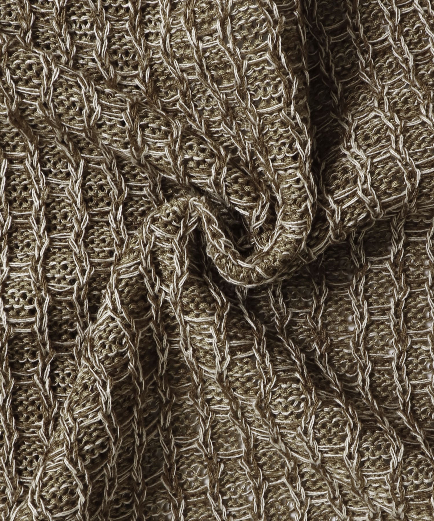 PATTERN KNITTING 2WAY ONE-PIECE