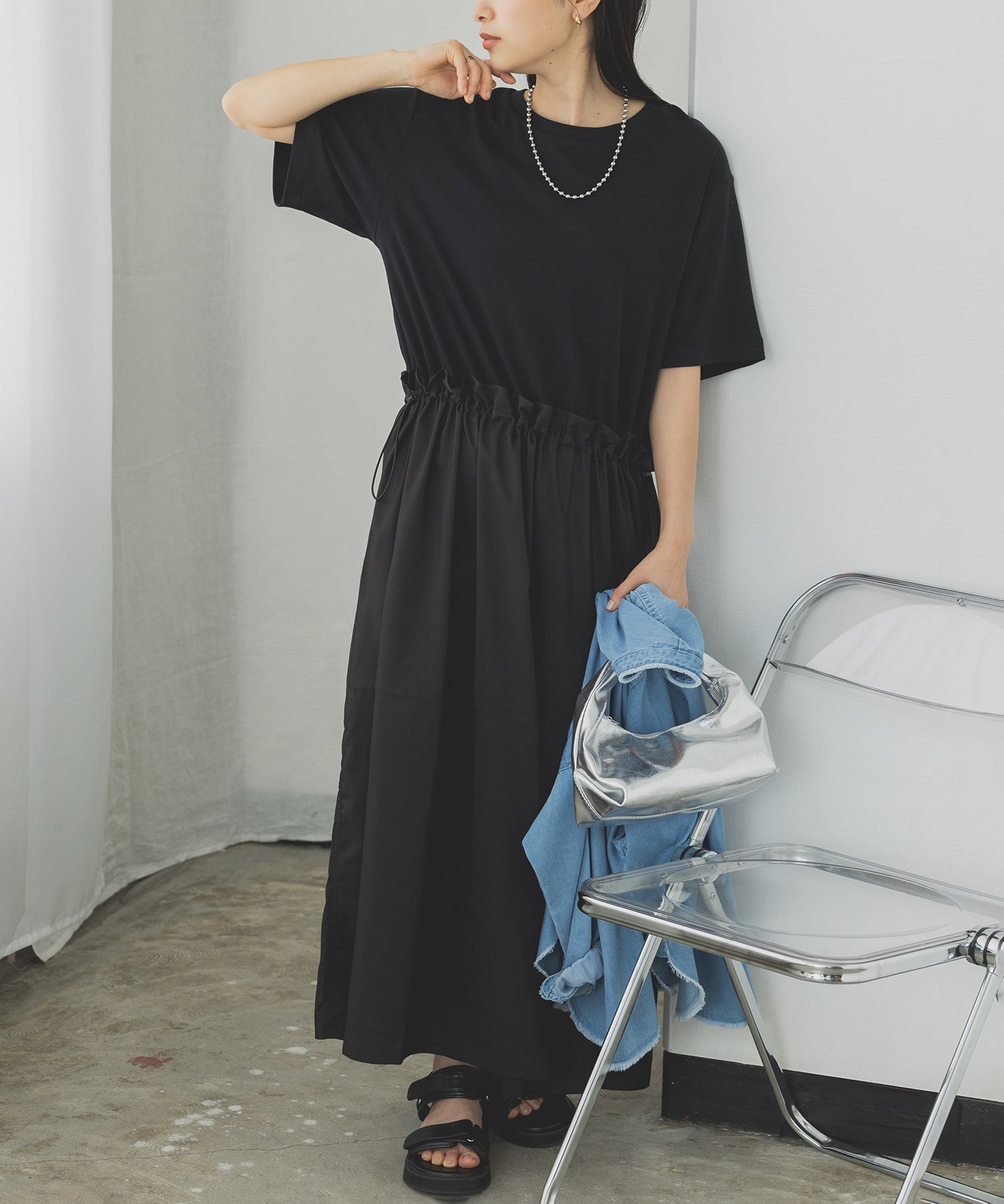 【新色追加】ドロストドッキングワンピース