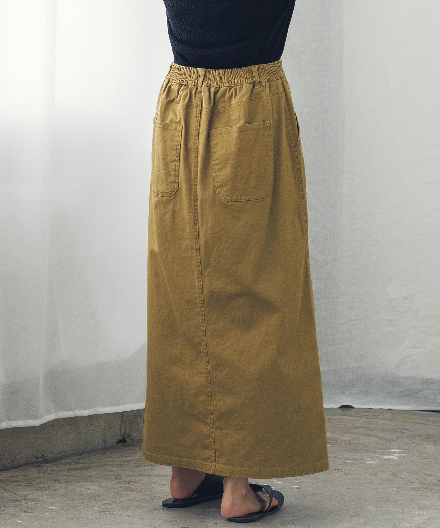 ストレッチ ベイカースカート