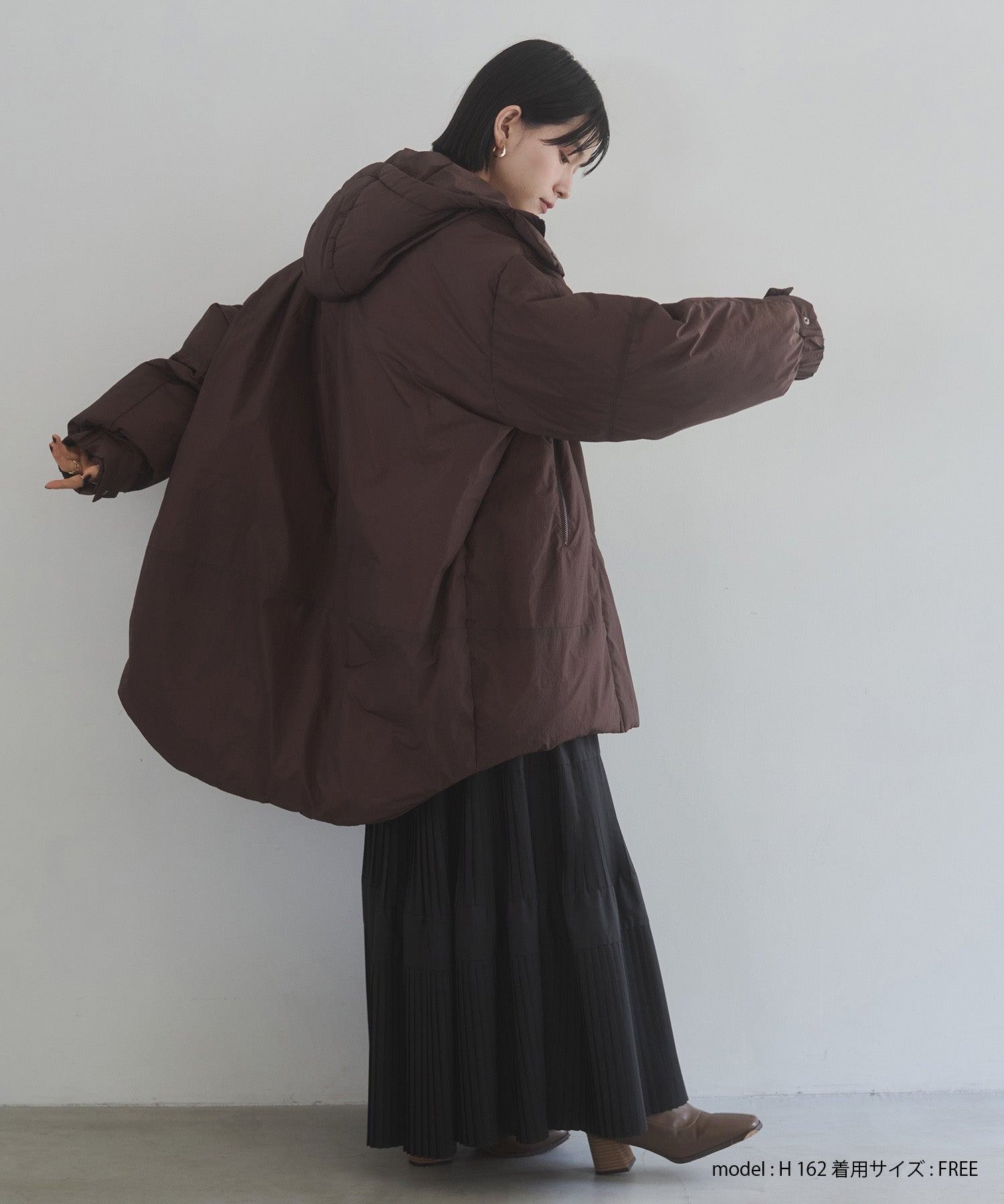 【新色追加】プリーツティアードスカート