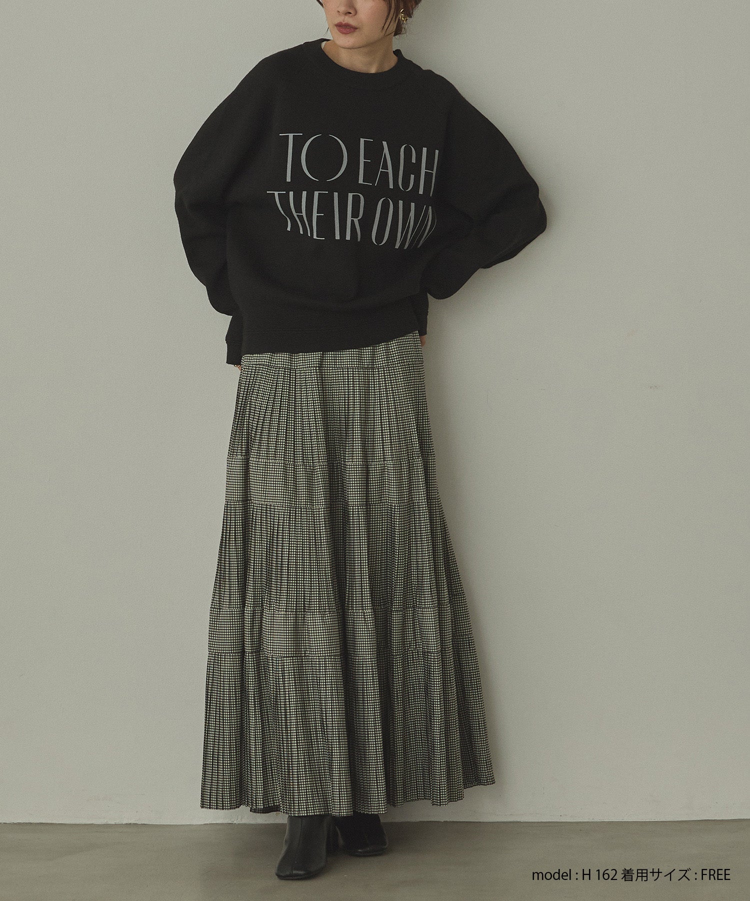 【新色追加】プリーツティアードスカート