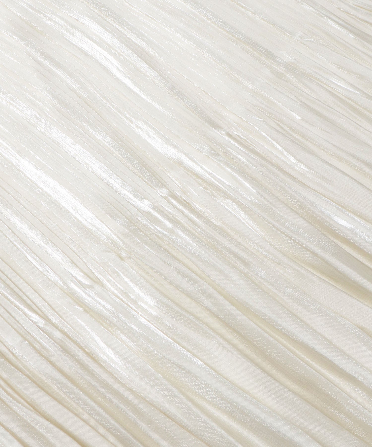 サテンランダムプリーツスカート