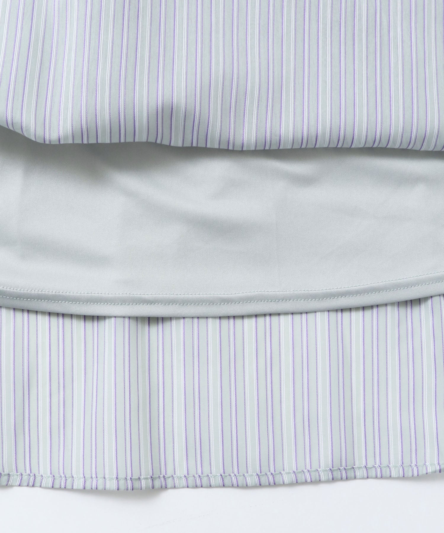 ドビーストライプ シアーフレアスカート