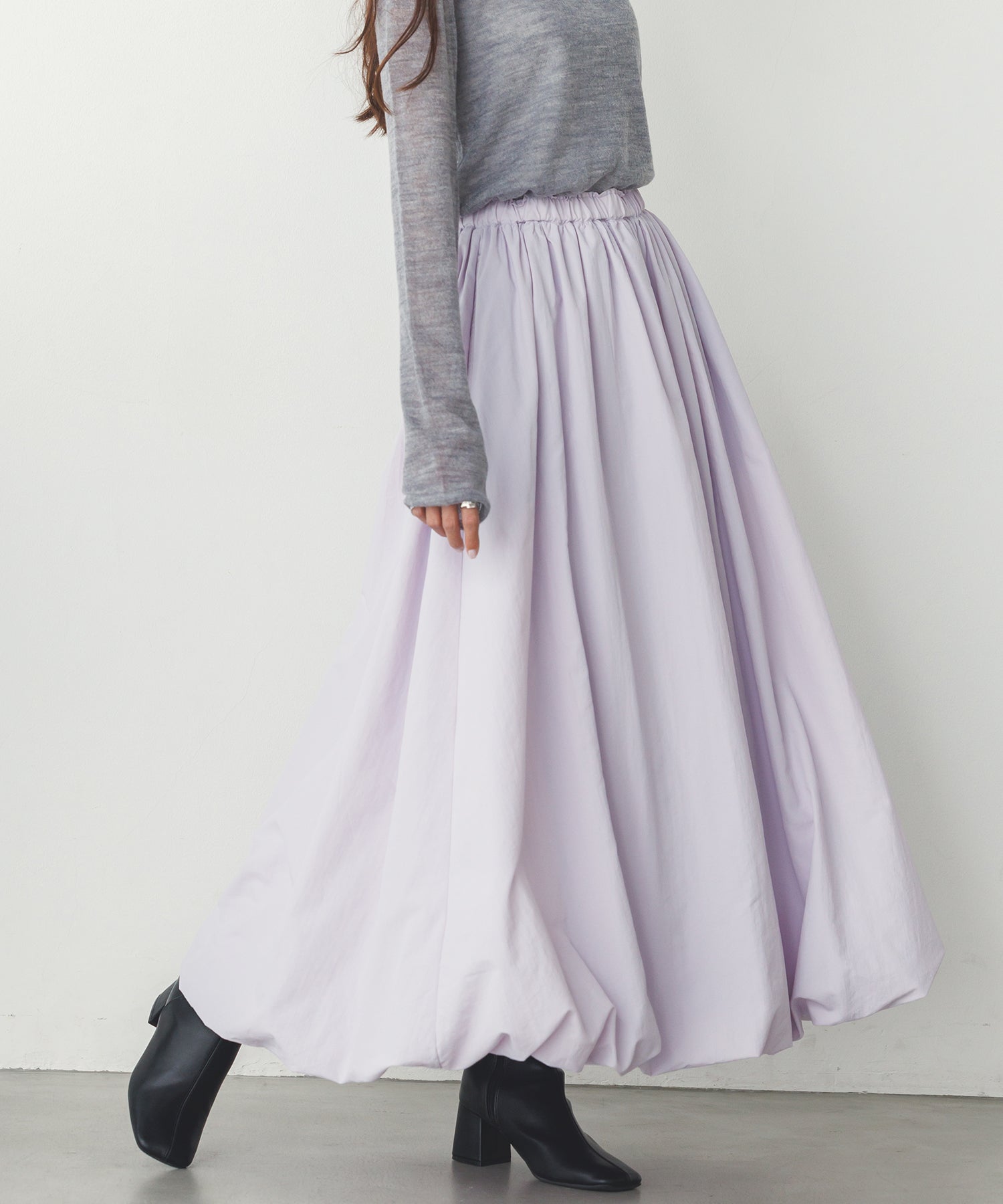 ナイロン バルーンスカート