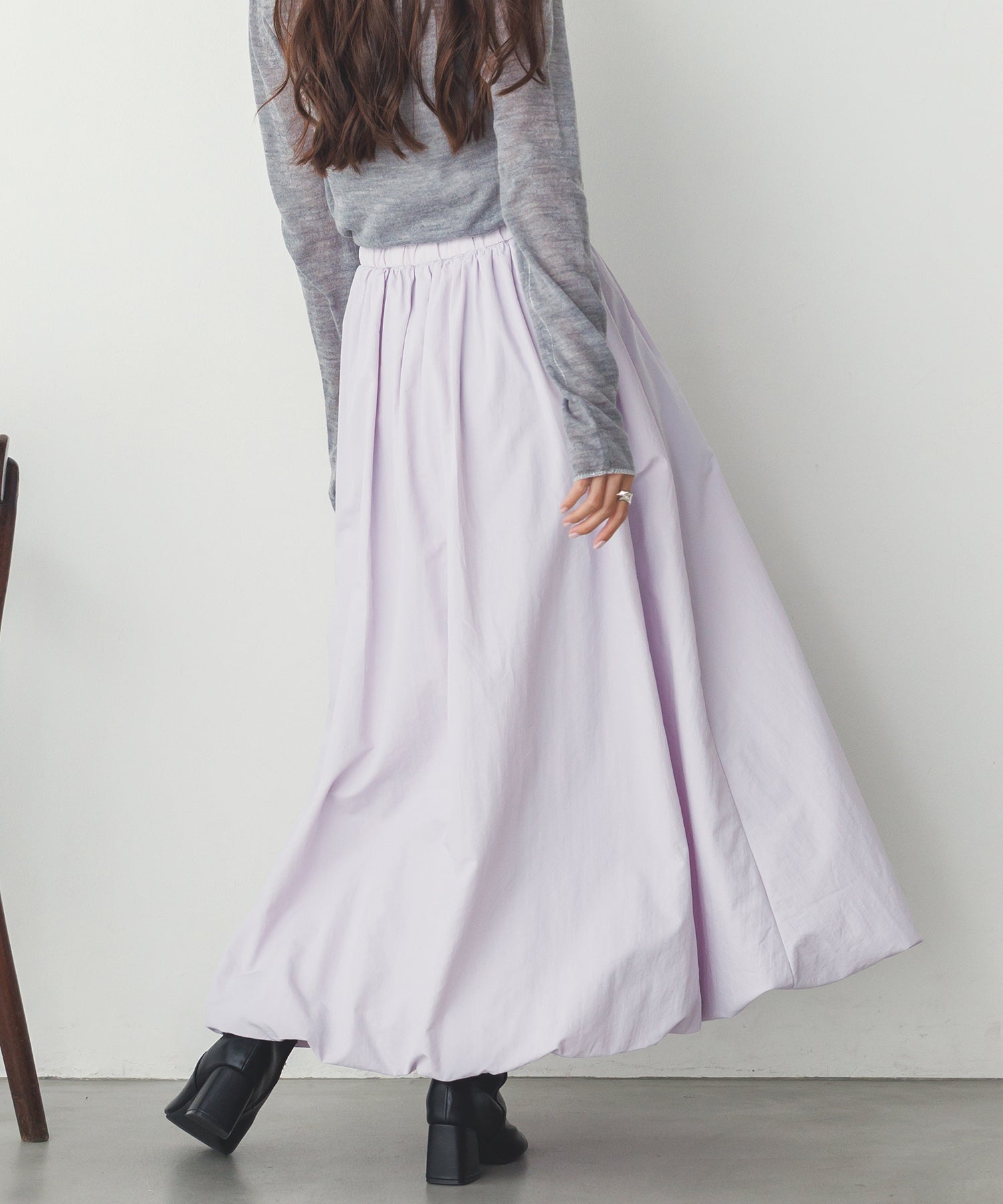 ナイロン バルーンスカート