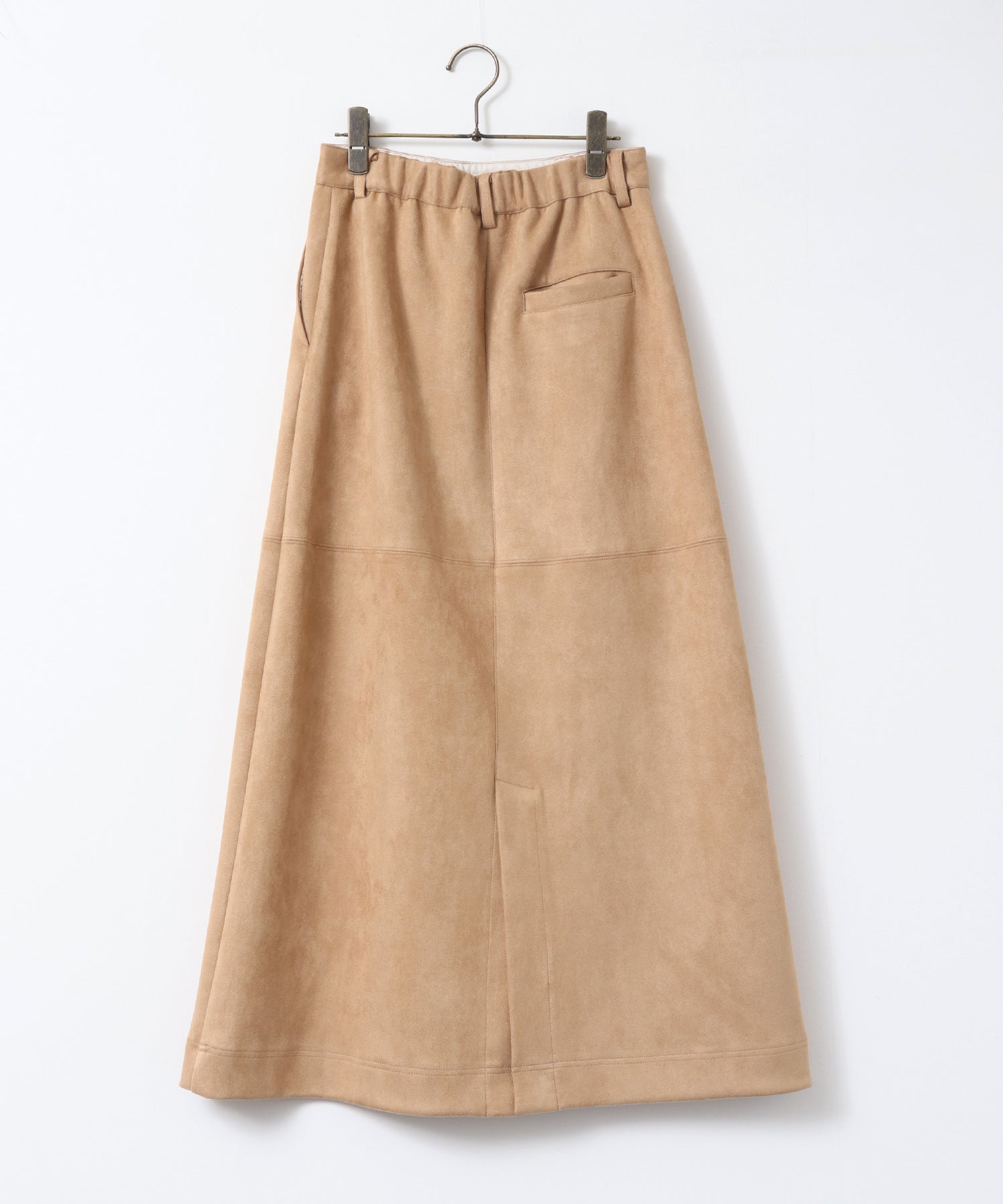 フェイクスウェード ロングスカート