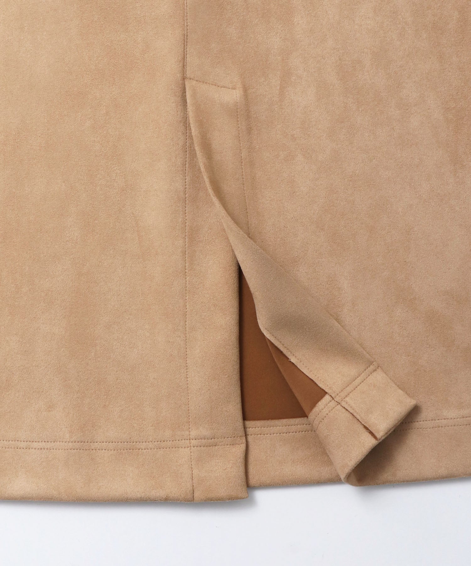 フェイクスウェード ロングスカート