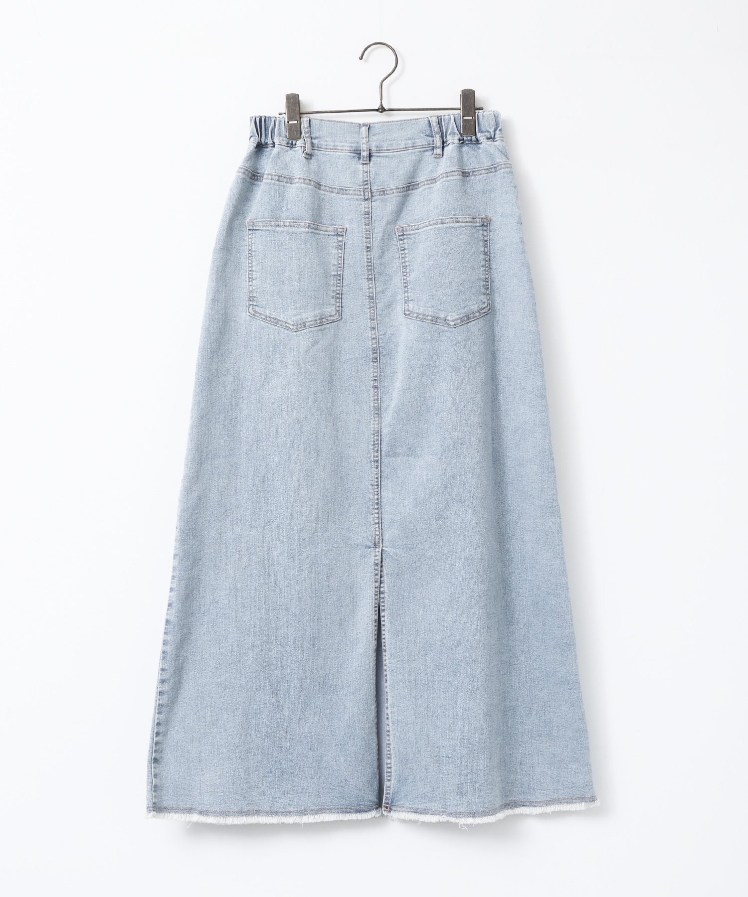 STRETCH DENIM NARROW SKIRT
