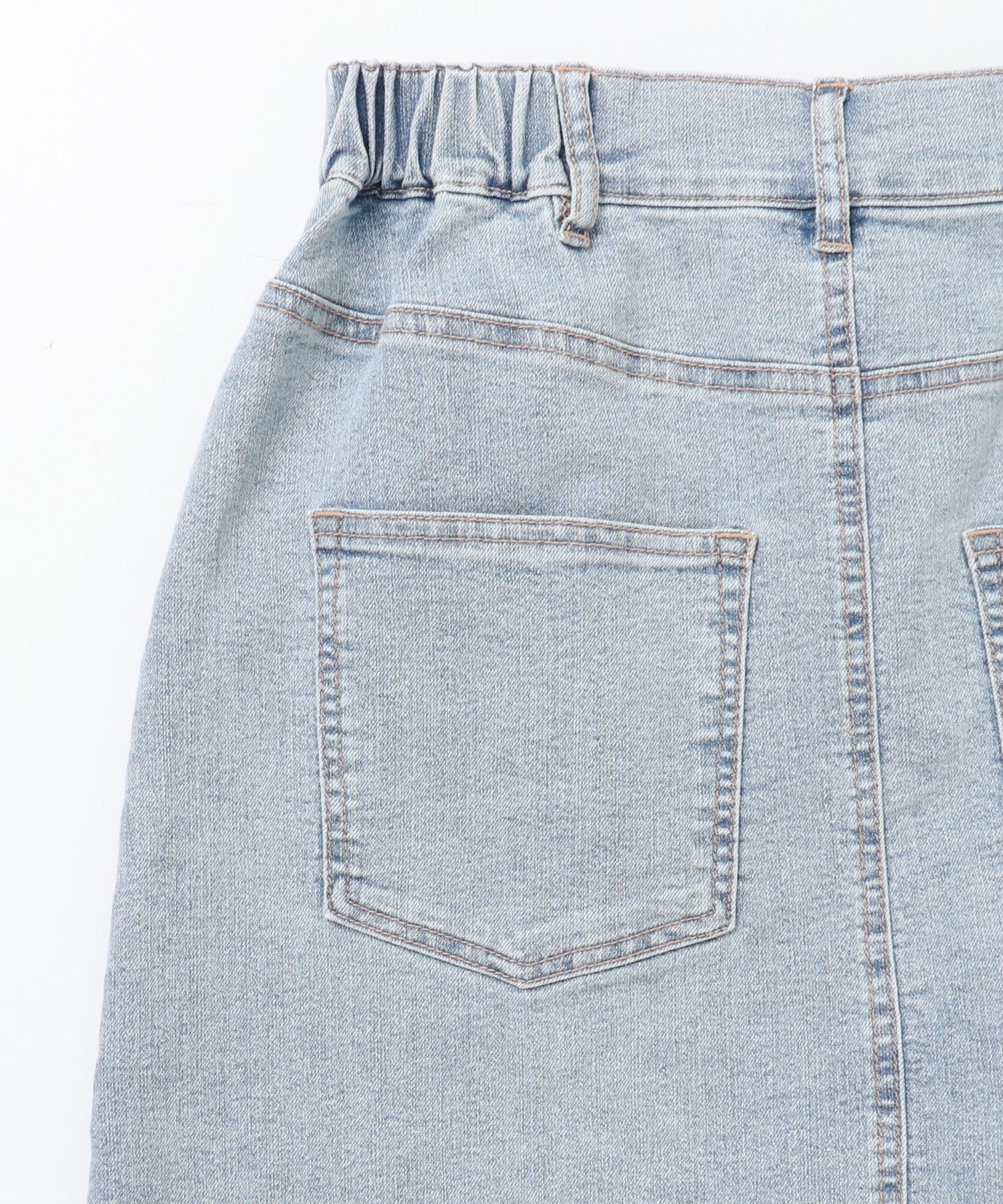 STRETCH DENIM NARROW SKIRT