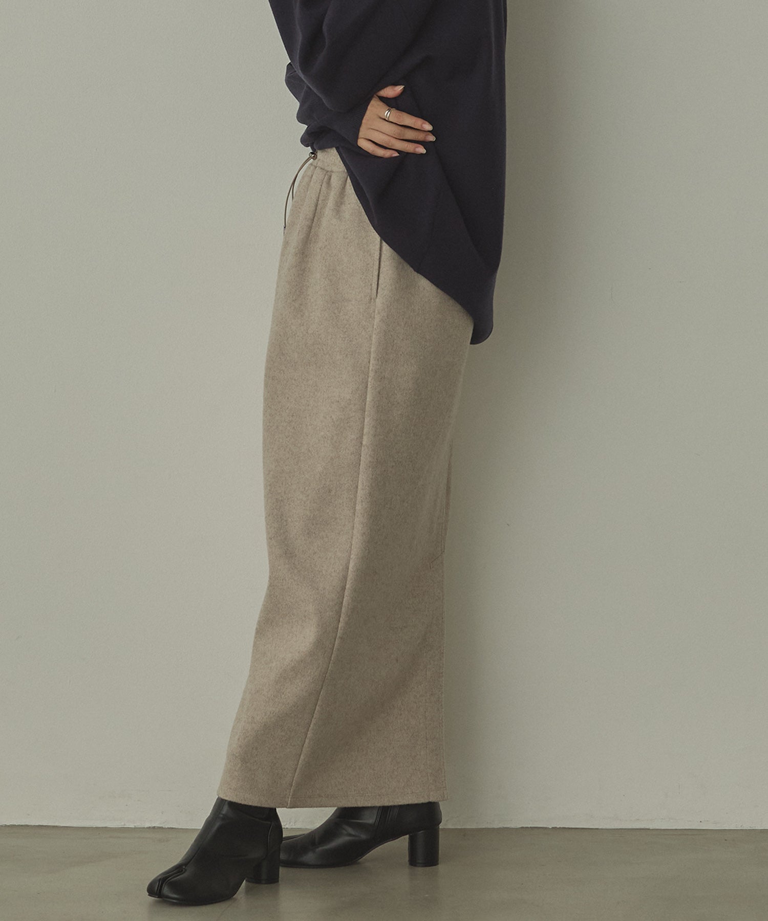 KNIT SEW NARROW SKIRT