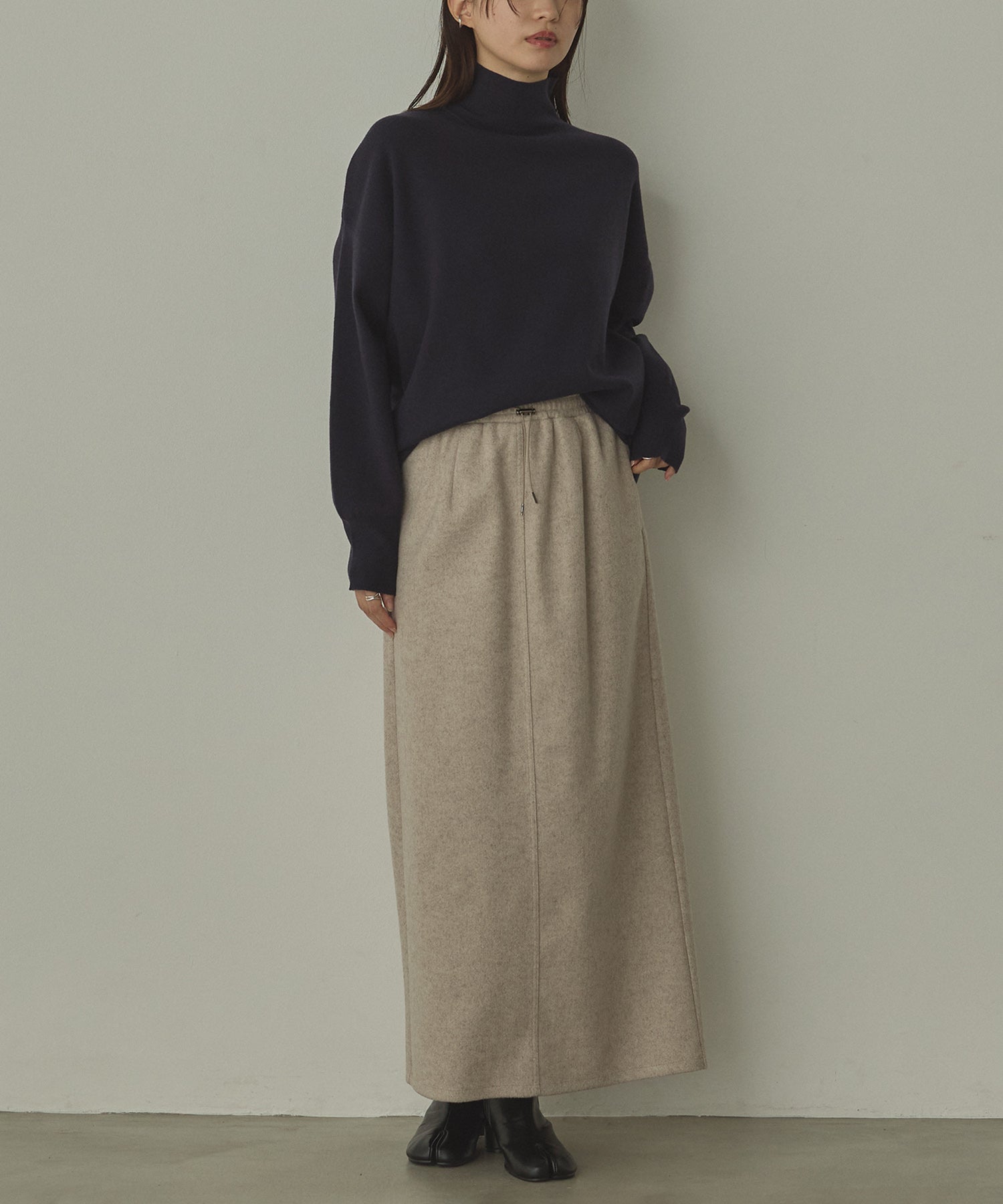 KNIT SEW NARROW SKIRT